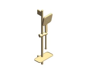 Product: RAINSHOWER SMARTACTIVE 130 Cube Shower Rail Set 3 Sprays (26584GLC)