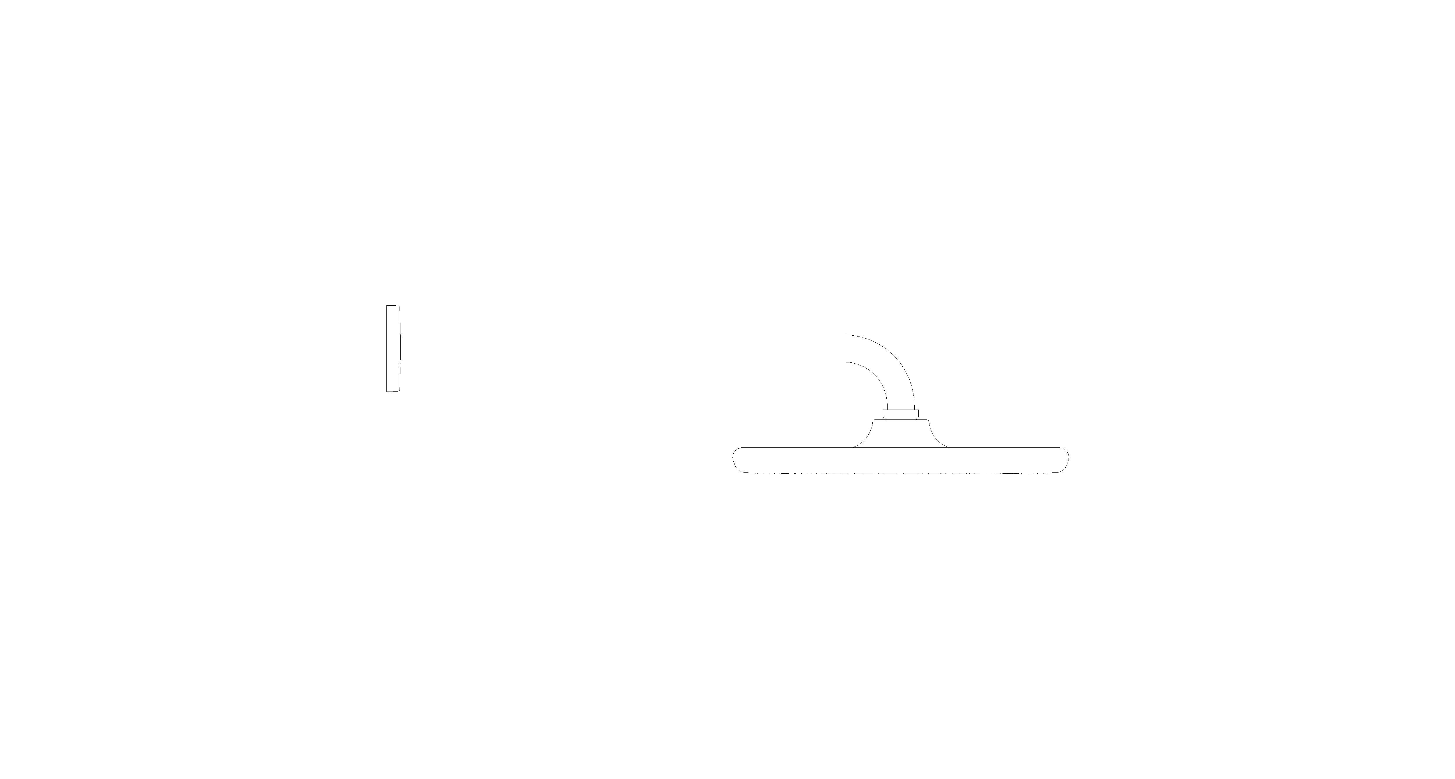 Product: TEMPESTA Head shower set 380 mm, 1 spray (26668GL0)