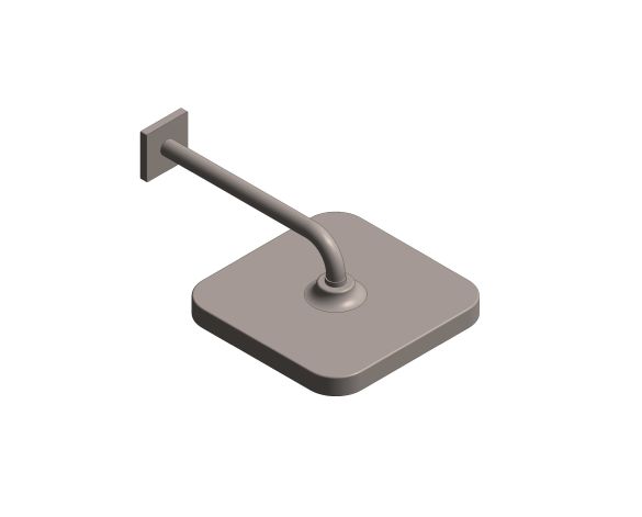 Product: TEMPESTA 250 CUBE HEAD SHOWER SET 380 MM, 1 SPRAY (26687AL0)