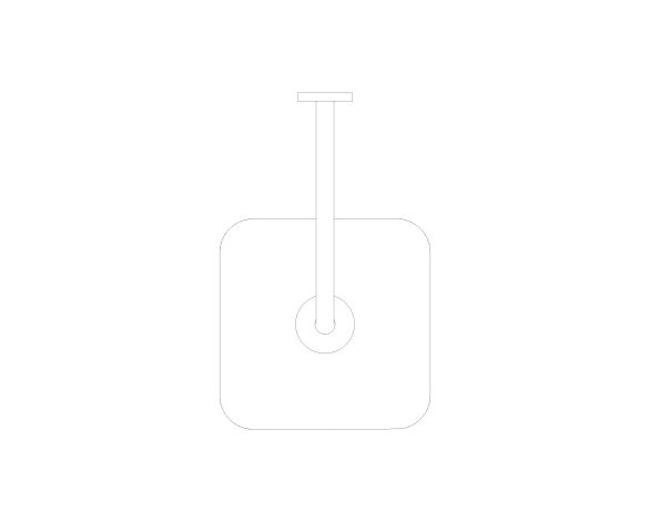 Product: TEMPESTA 250 CUBE HEAD SHOWER SET 380 MM, 1 SPRAY (26687AL0)