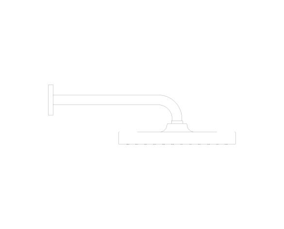 Product: TEMPESTA 250 CUBE HEAD SHOWER SET 380 MM, 1 SPRAY (26687AL0)