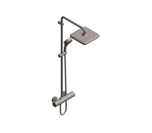 Product: TEMPESTA COSMOPOLITAN SYSTEM 250 Cube Shower System With Thermostat For Wall Mounting (26689AL0)