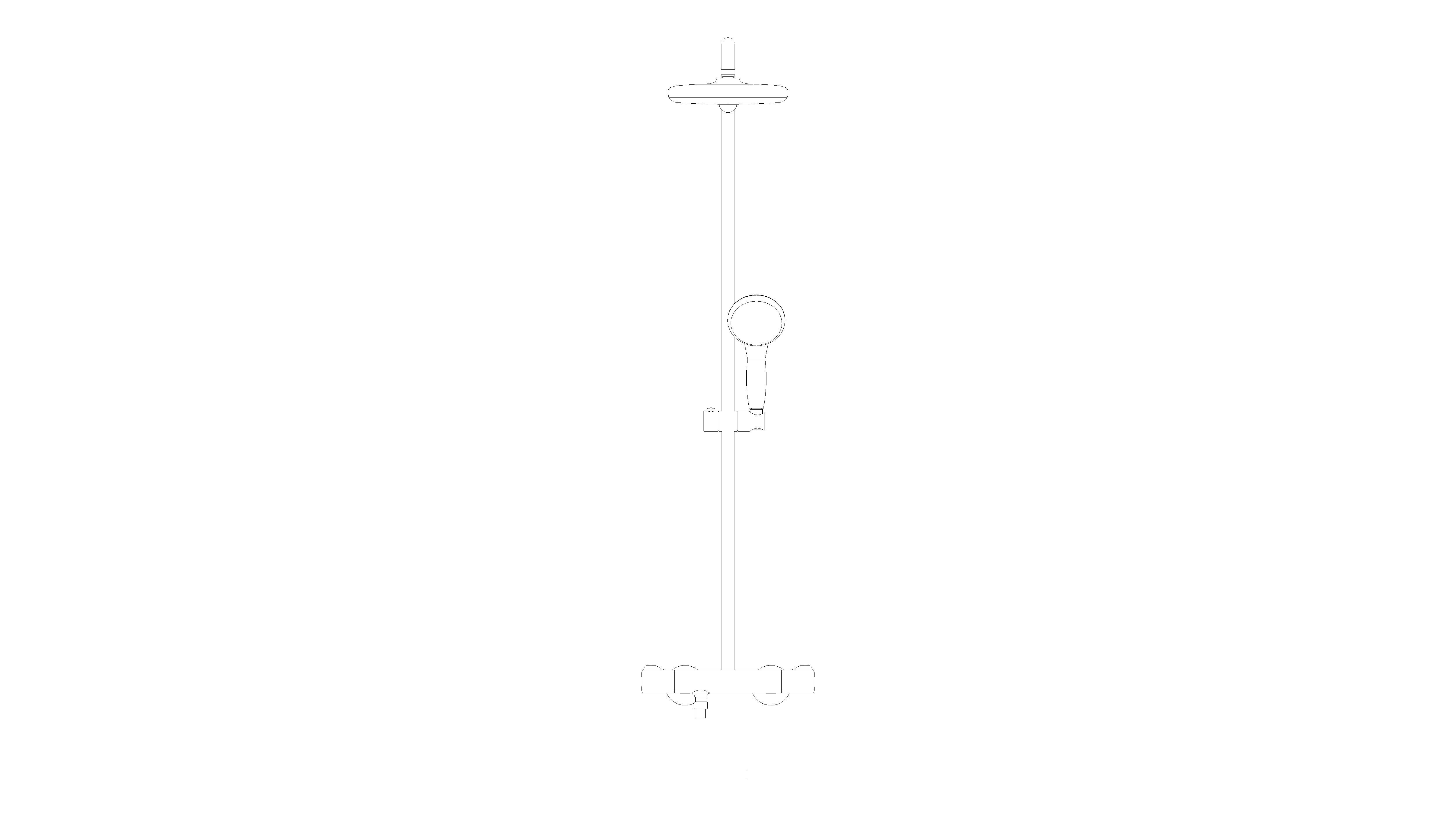 Product: Tempesta System 210 Shower System - 26811000