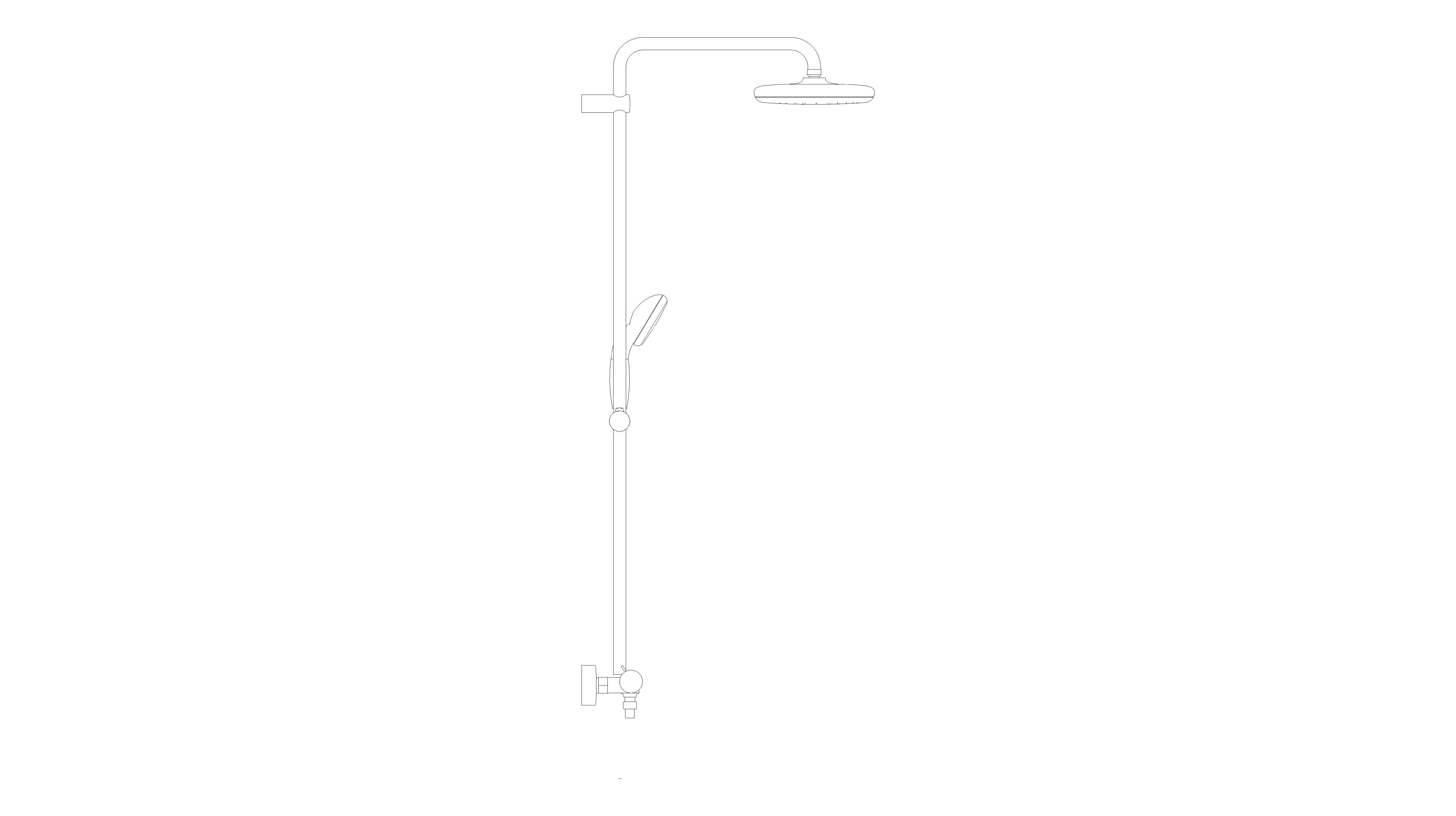 Product: Tempesta System 210 Shower System - 26811000