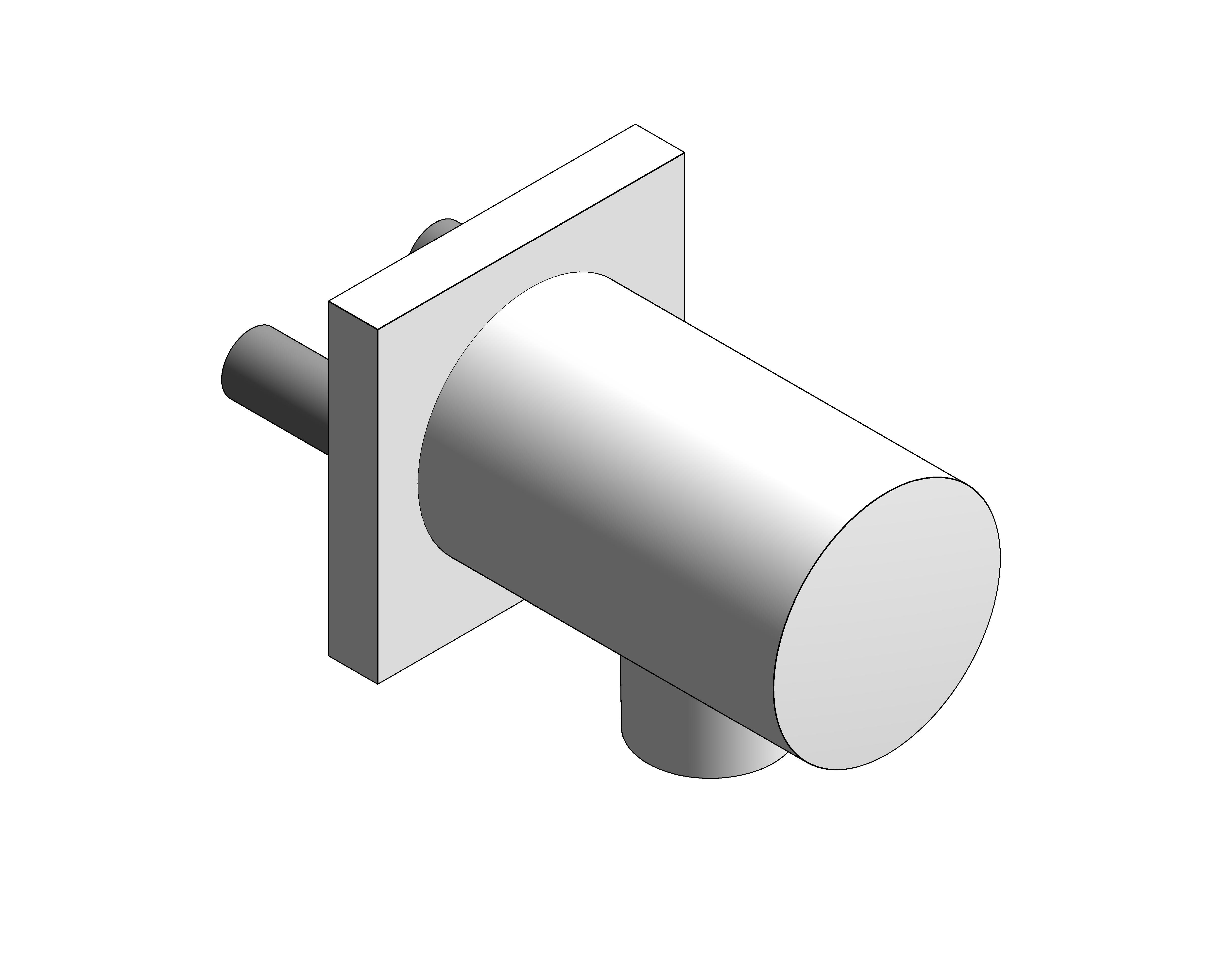 bimstore 3D image of the Rainshower Shower Outlet Elbow - 27076000 from Grohe