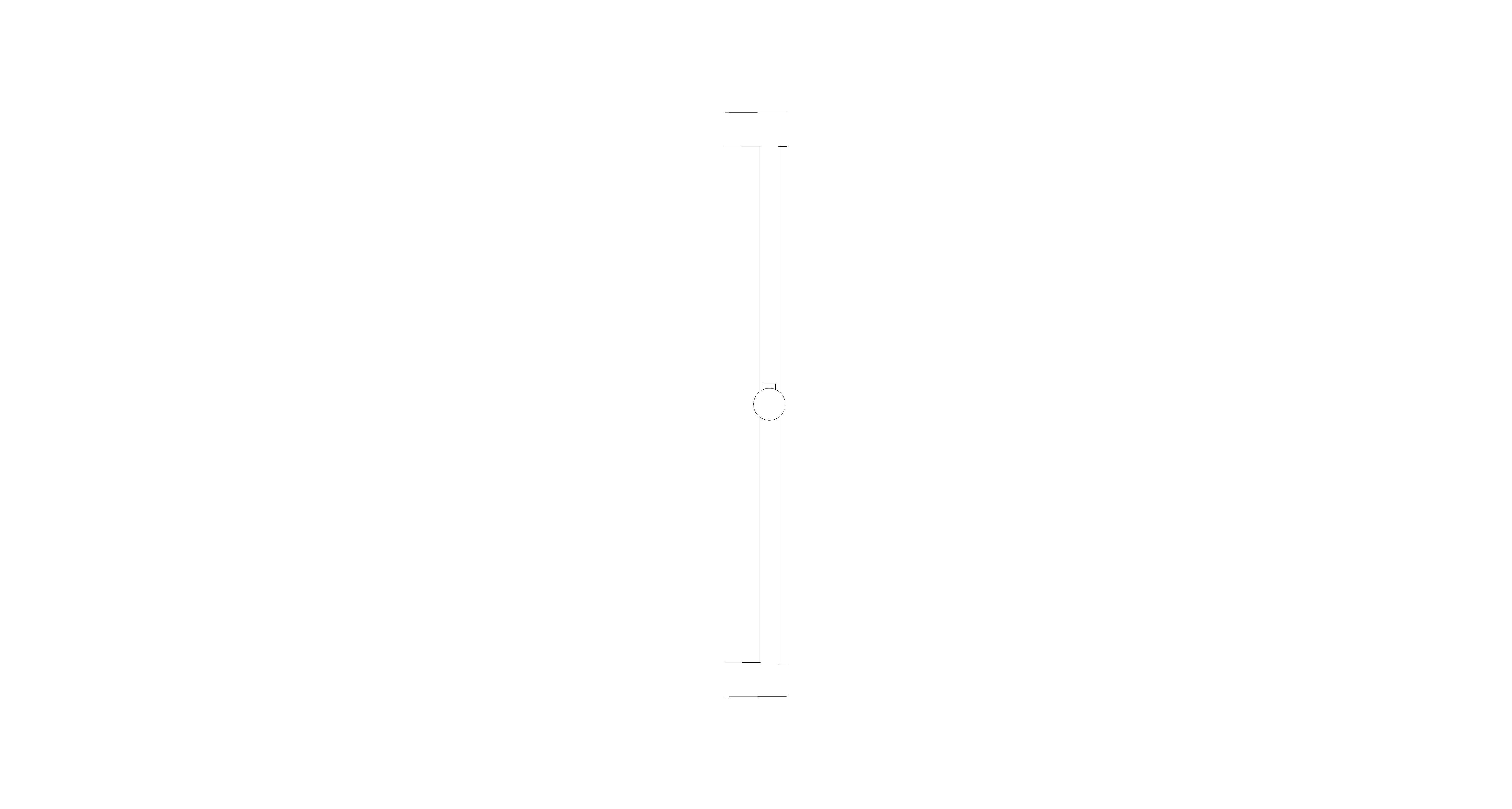 Product: TEMPESTA COSMOPOLITAN Shower Rail, 600 MM (27521AL0)