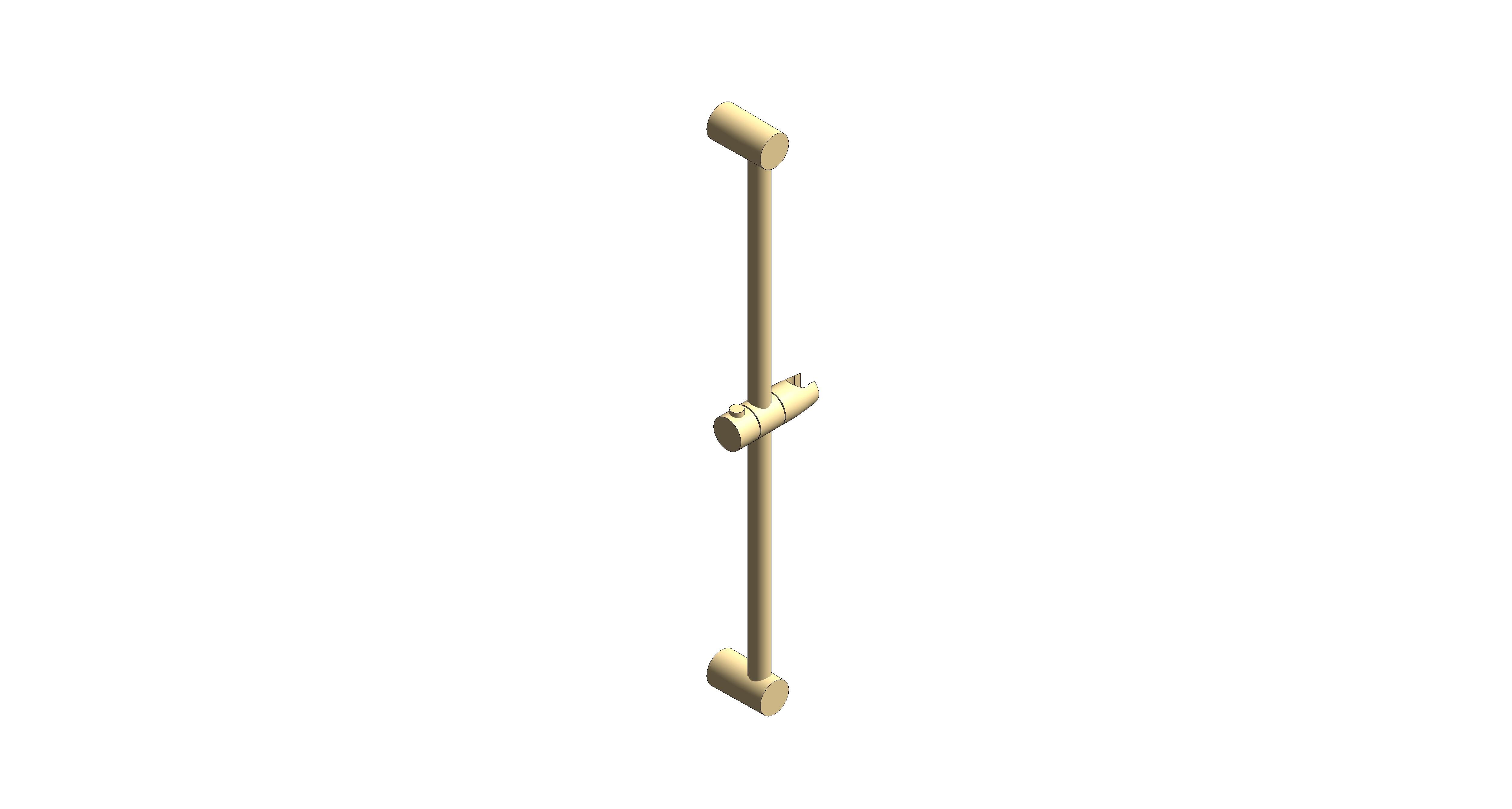 Product: TEMPESTA COSMOPOLITAN Shower Rail, 600 MM (27521GL0)