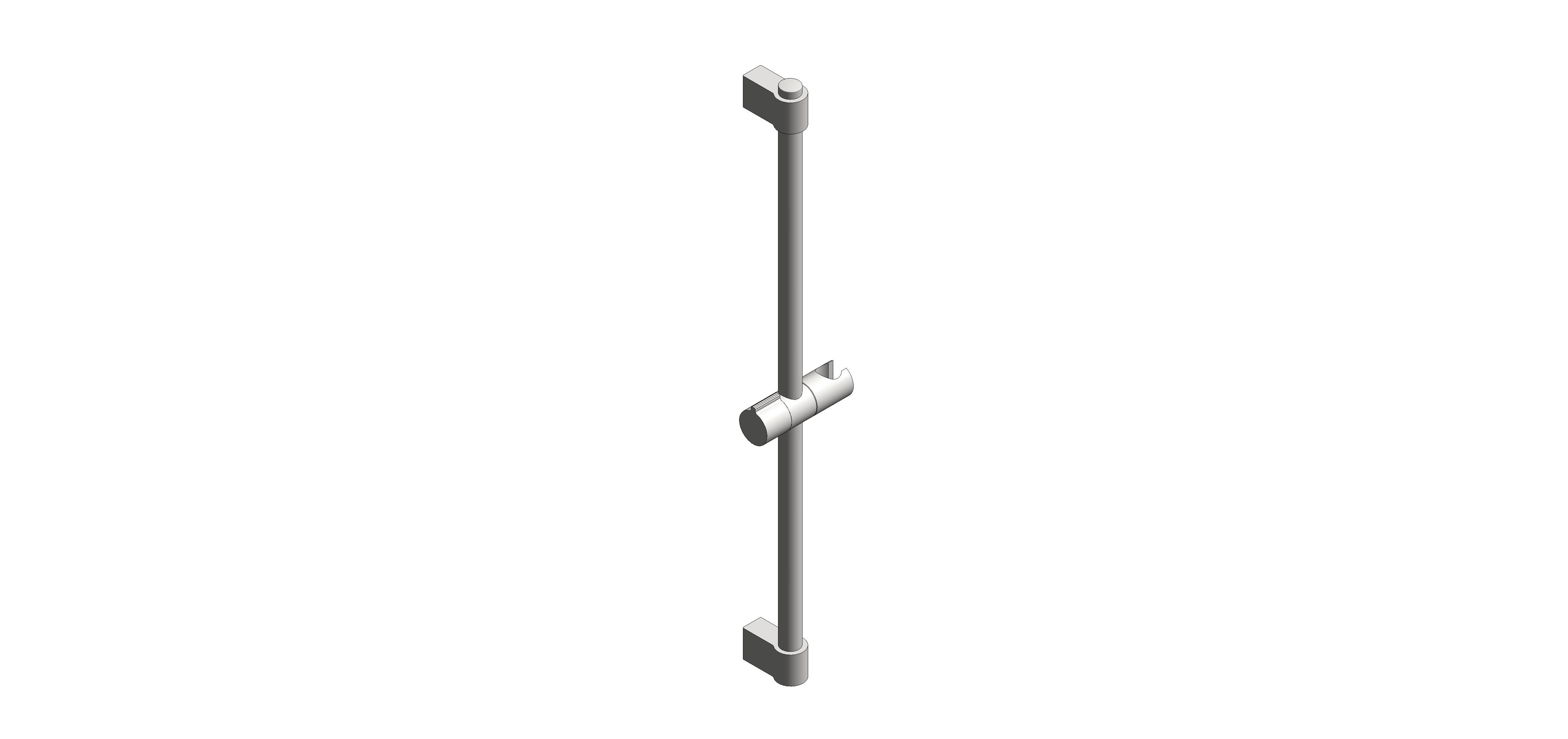 Product: TEMPESTA Shower Rail and Union (27523001)