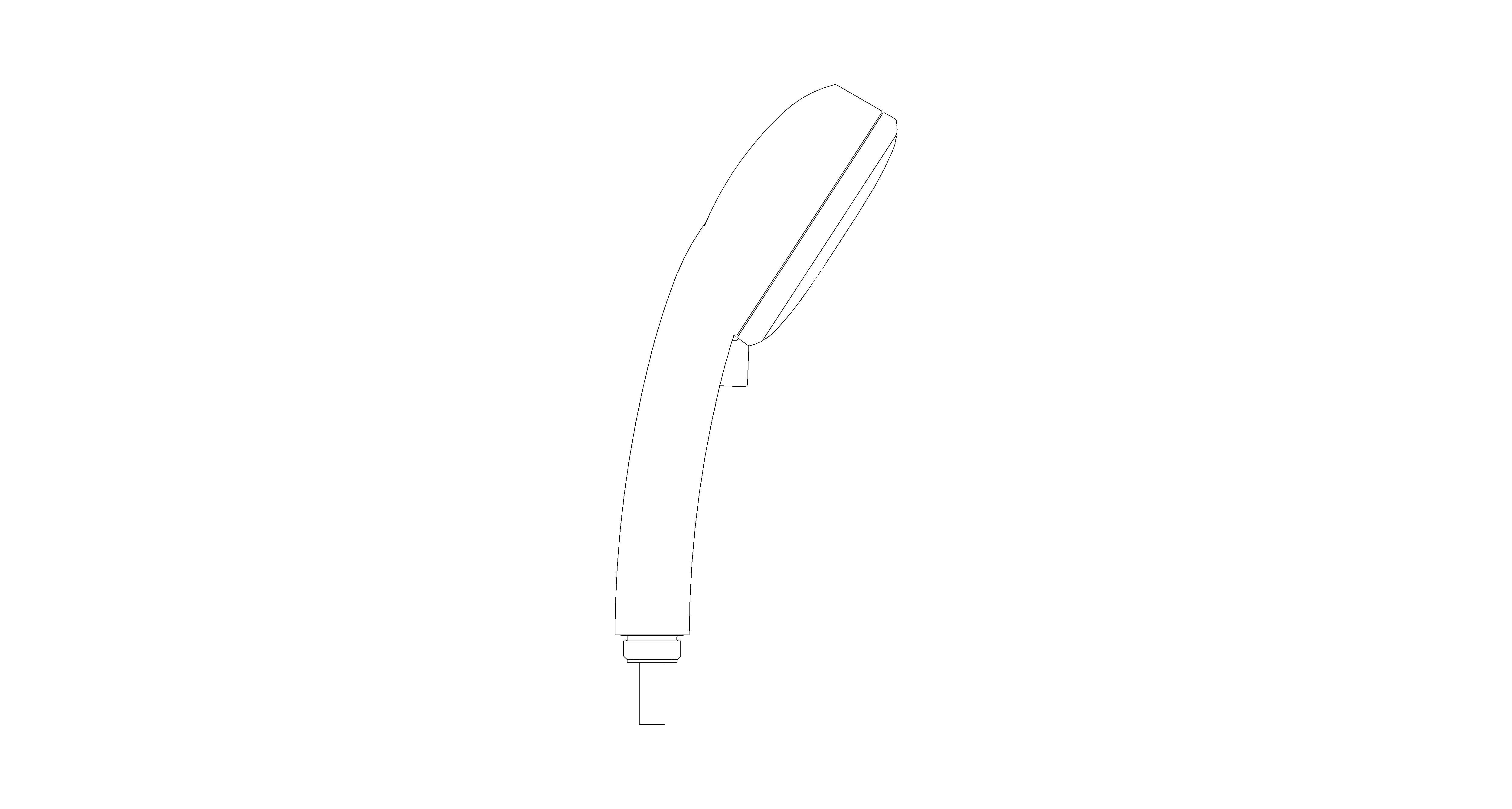 Product: TEMPESTA COSMOPOLITAN 100 Hand Shower 4 Sprays (27573ALC)