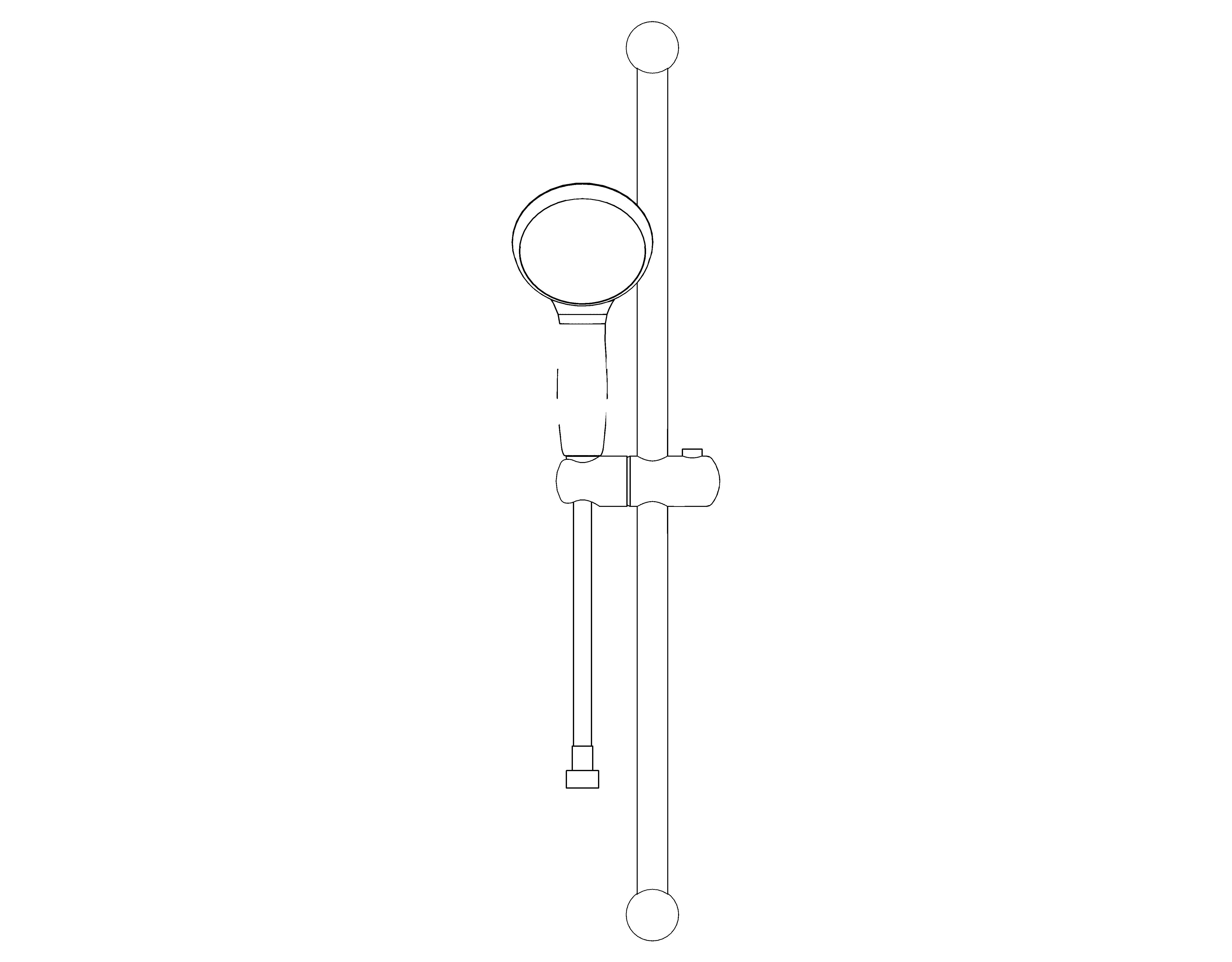 bimstore front image of the Grohe Tempesta 100 - Shower rail set 2 sprays - 2759810E