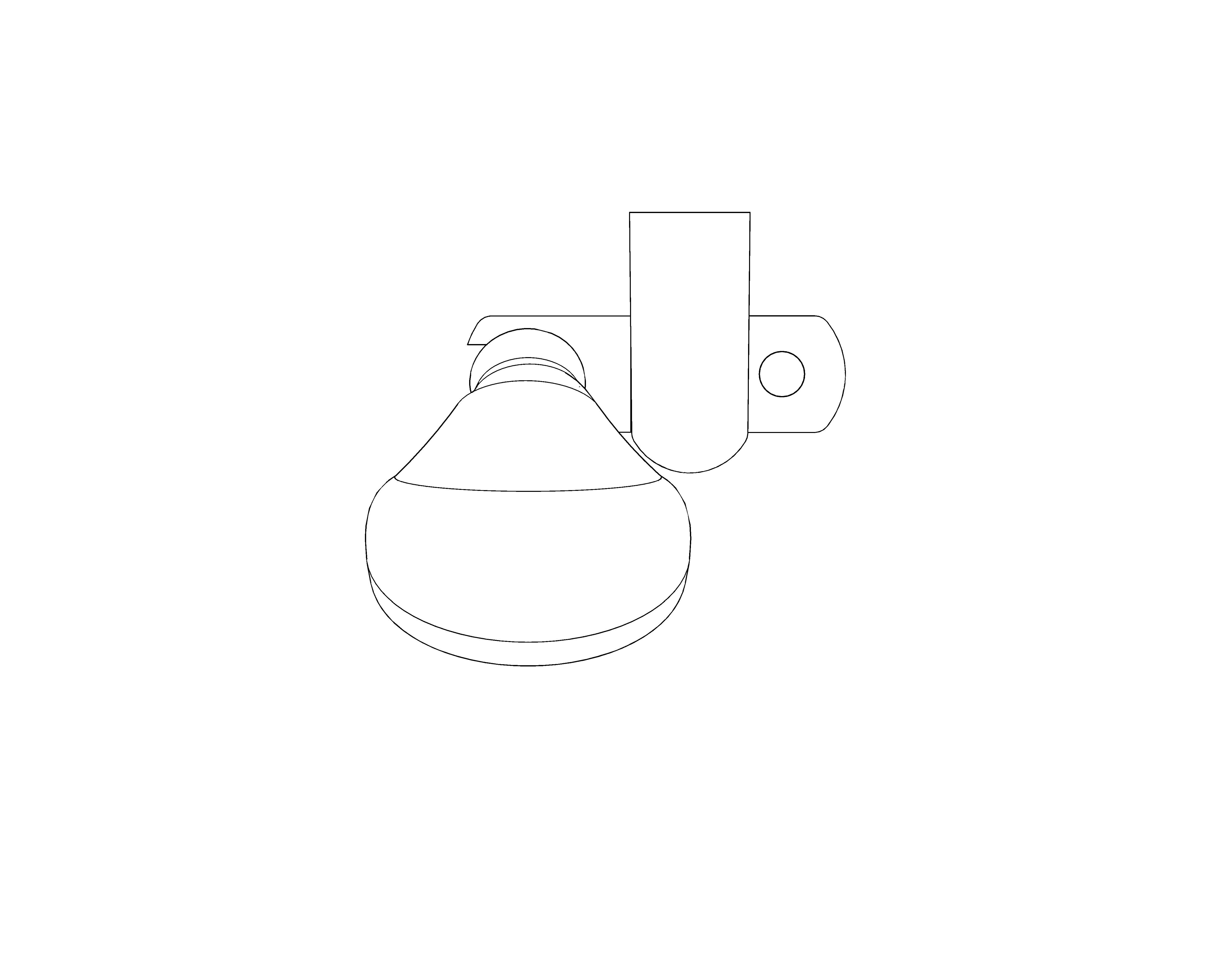 bimstore plan image of the Grohe Tempesta 100 - Shower rail set 2 sprays - 2759810E