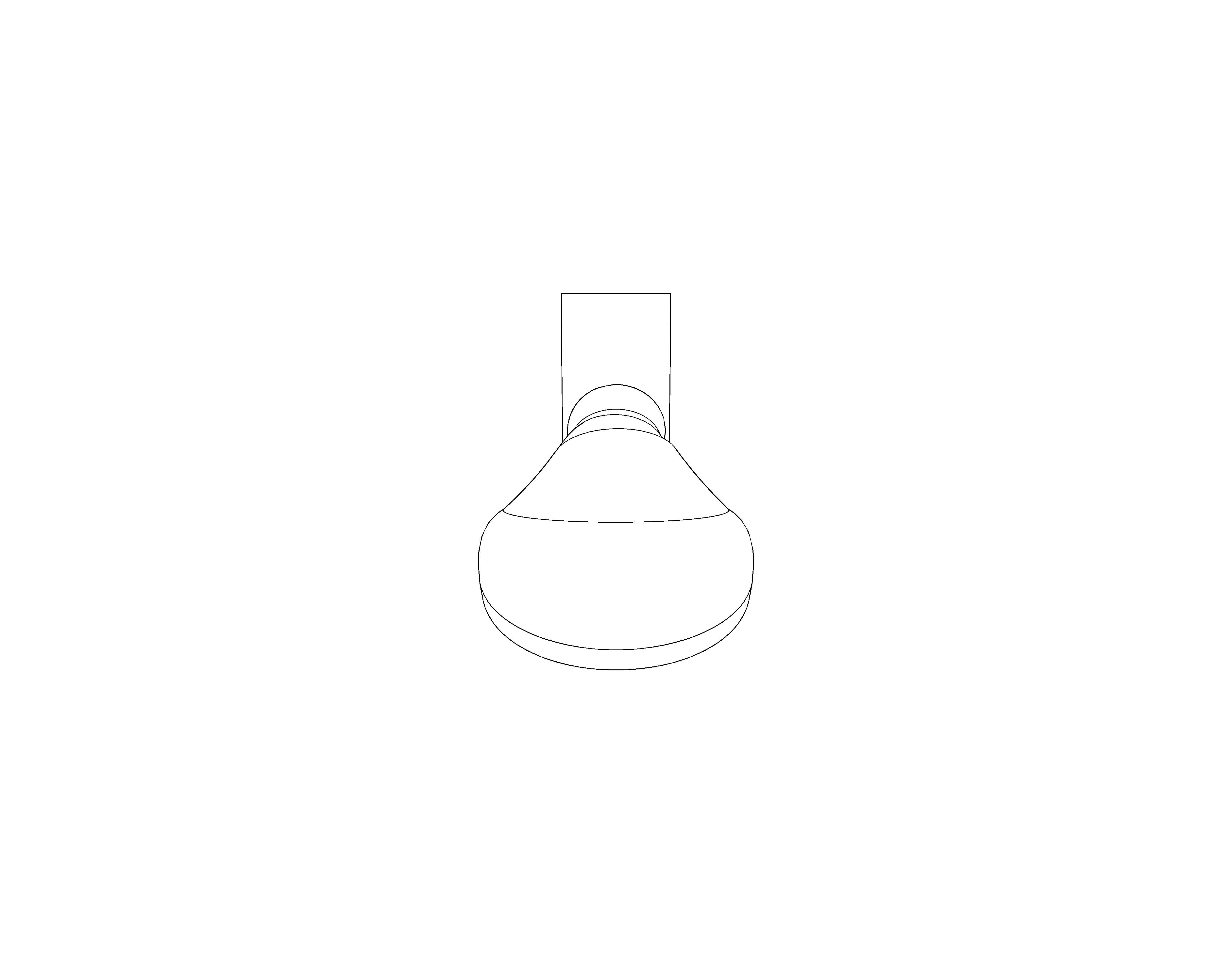 bimstore plan image of the Grohe Tempesta 100 - Wall holder set 2 sprays - 2780310E