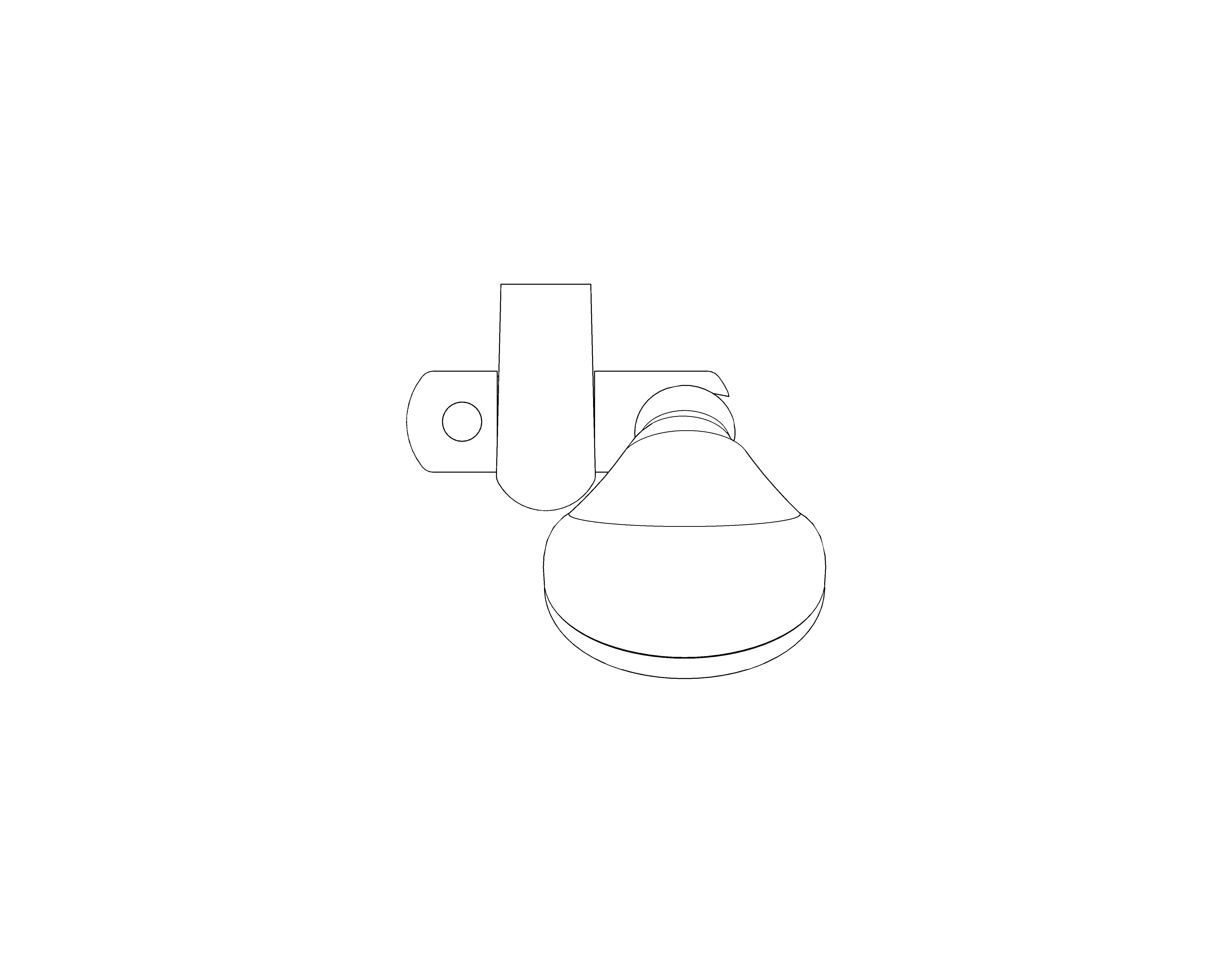 bimstore plan image of the Grohe Tempesta 100 - Shower rail set 1 spray - 27924001