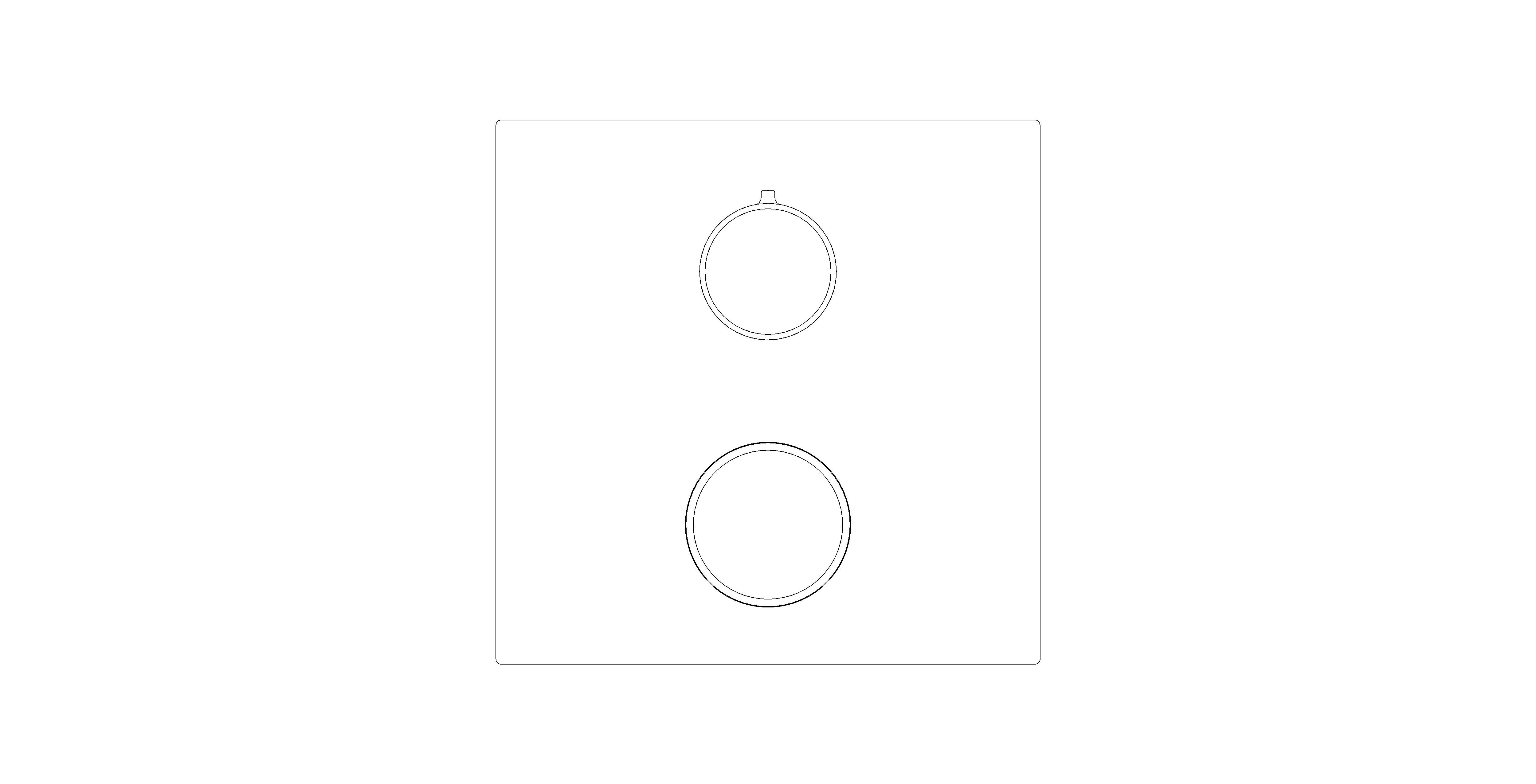 Product: Thermostat For Concealed Installation With 2-Way Diverter Hand Shower/Bath Filler (19446KF2)