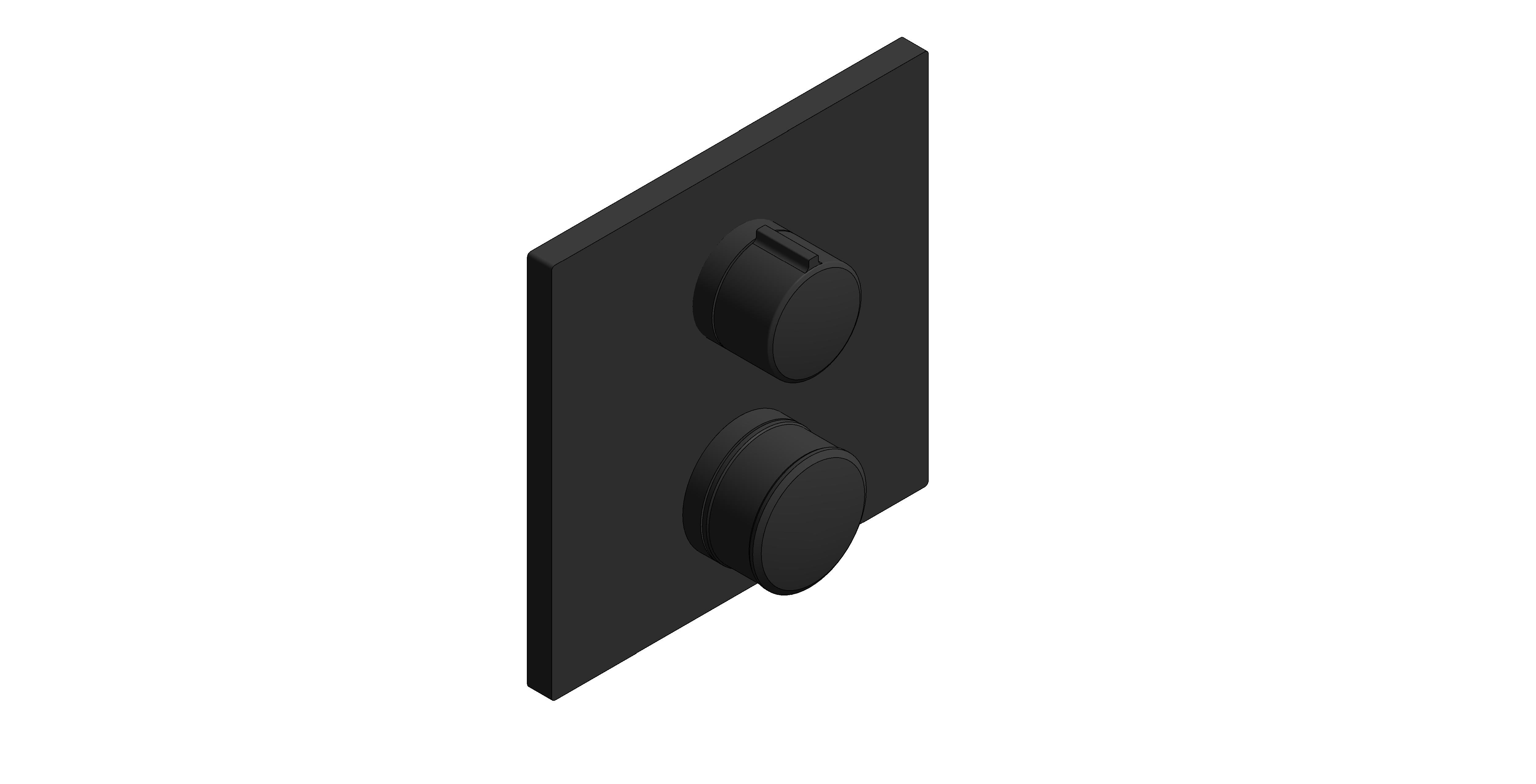 Product: ALLURE Thermostat For Concealed Installation With 2-Way Diverter Hand Shower/Bath Filler (19446KF2)