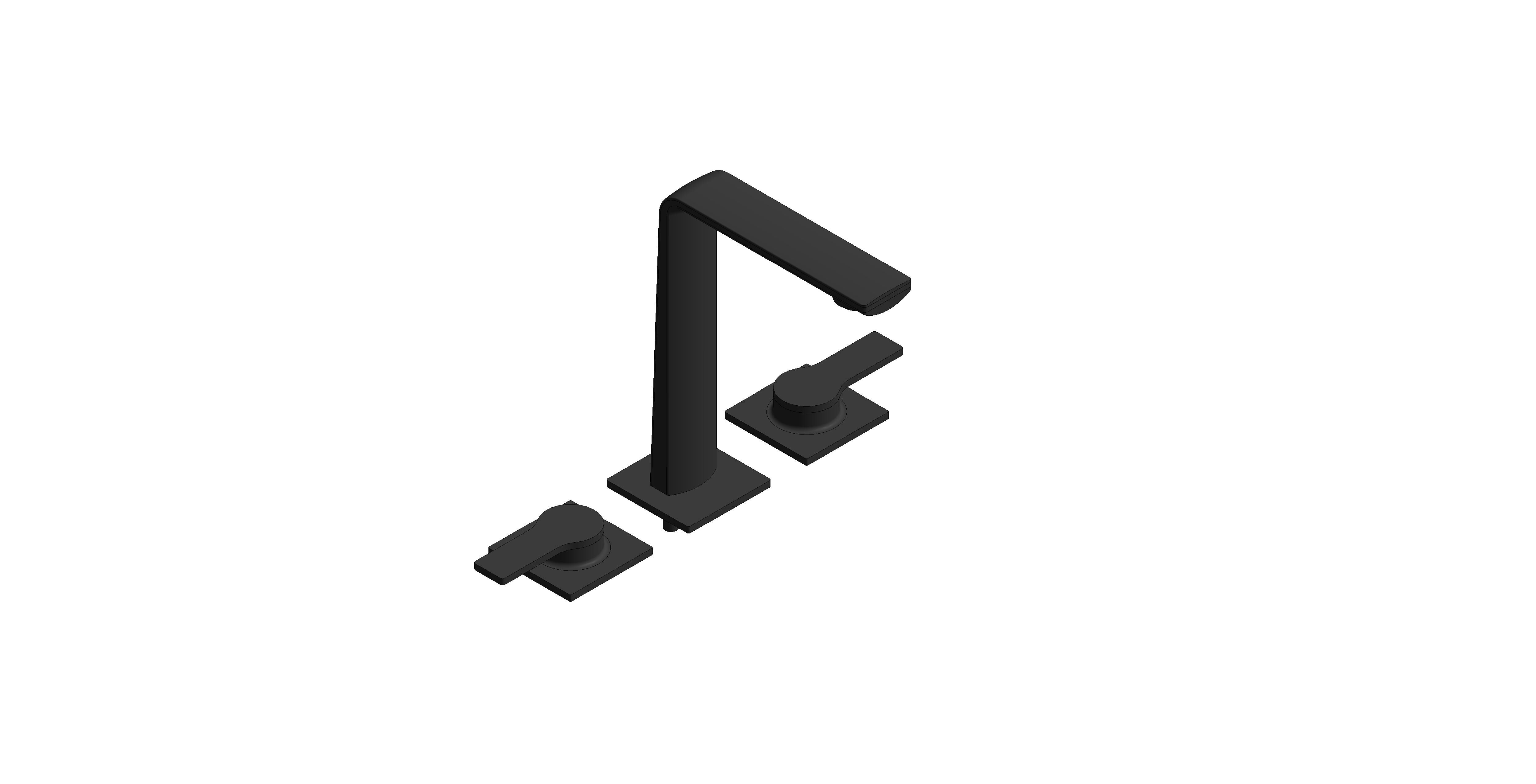 Product: Three-Hole Basin Mixer 1/2" M-Size (20188KF1)