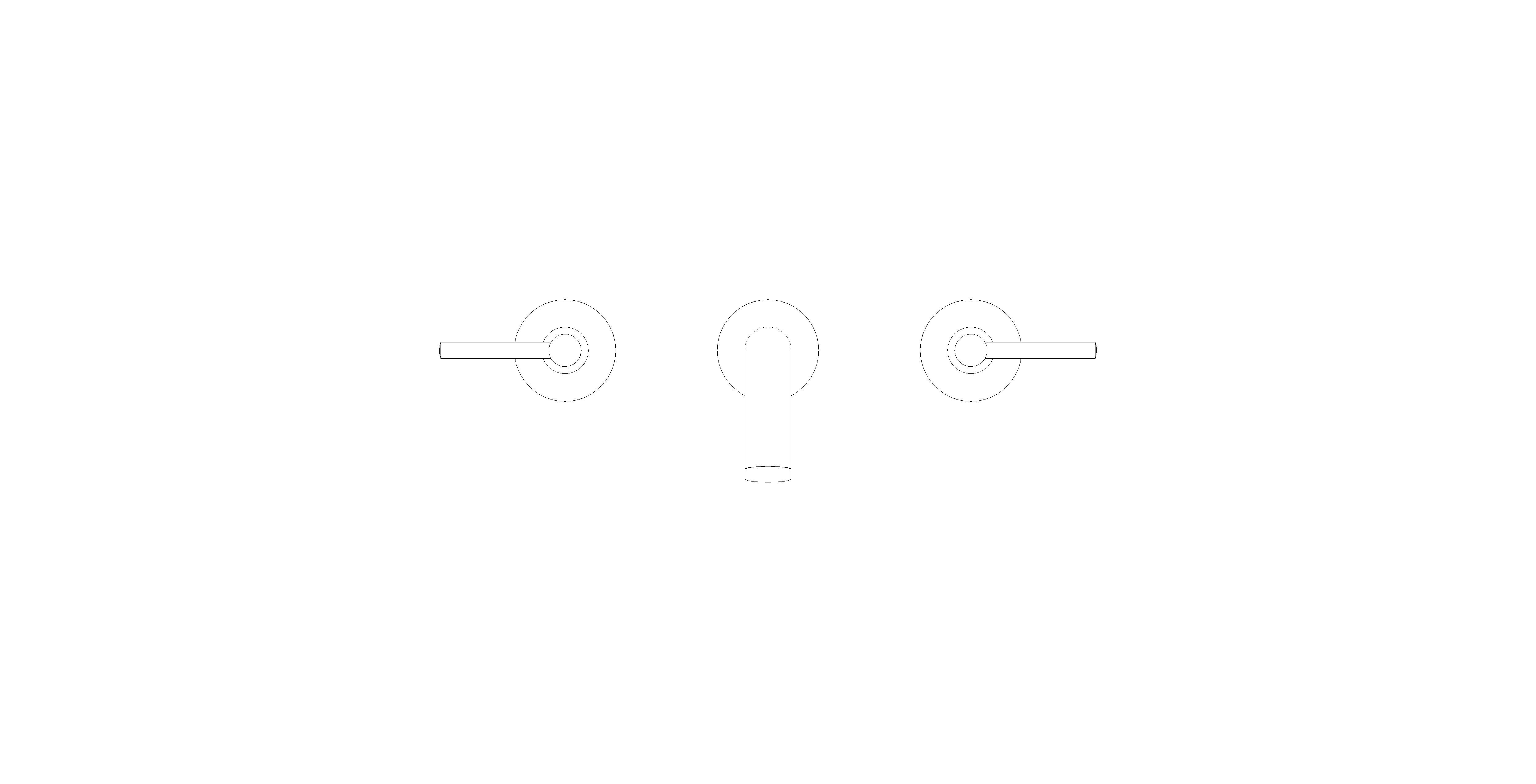 Product: Three-Hole Basin Mixer 1/2" M-Size (20662KF0)