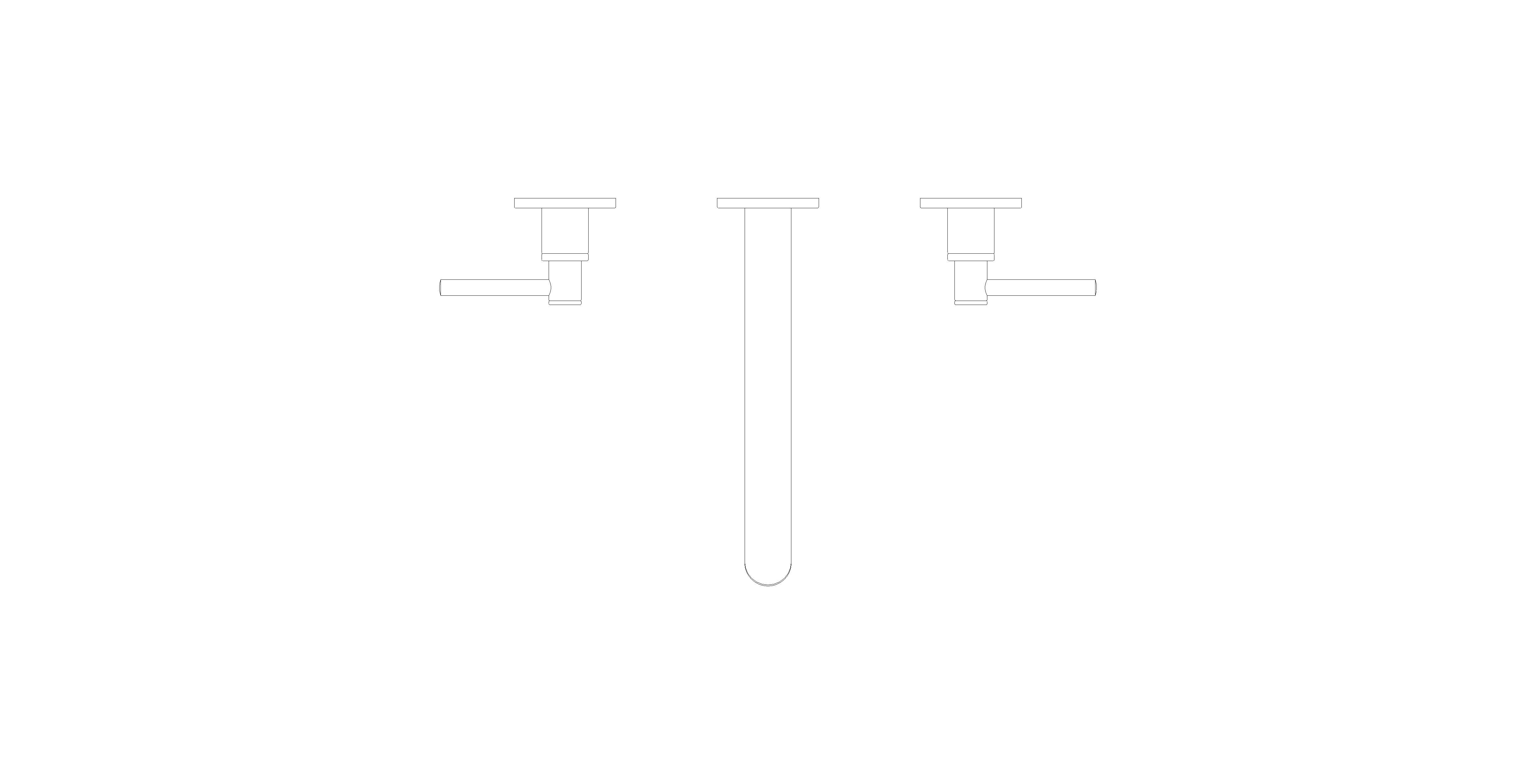 Product: Three-Hole Basin Mixer 1/2" M-Size (20662KF0)
