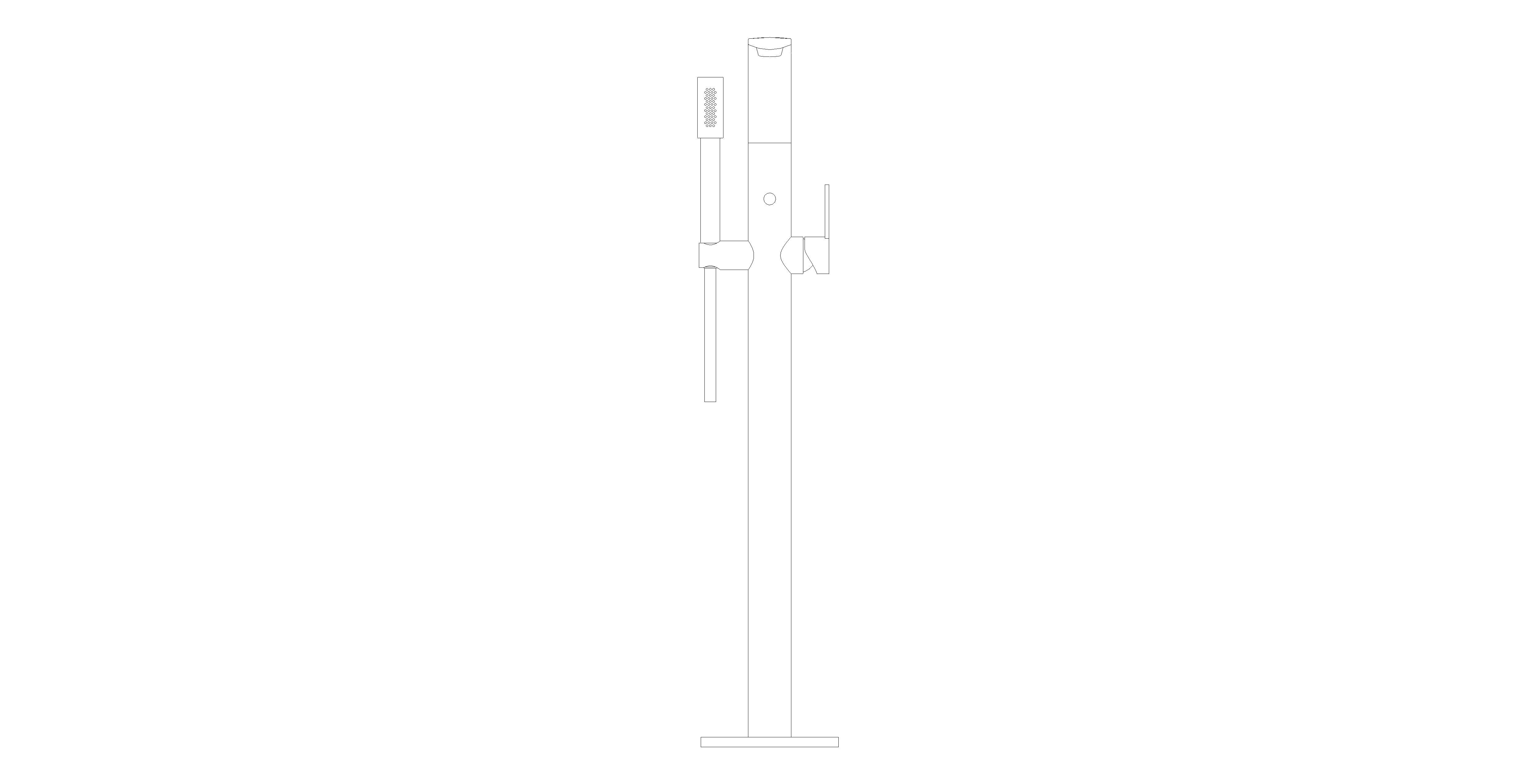 Product: Single-Lever Bath Mixer 1/2" Floor Mounted (25222KF1)