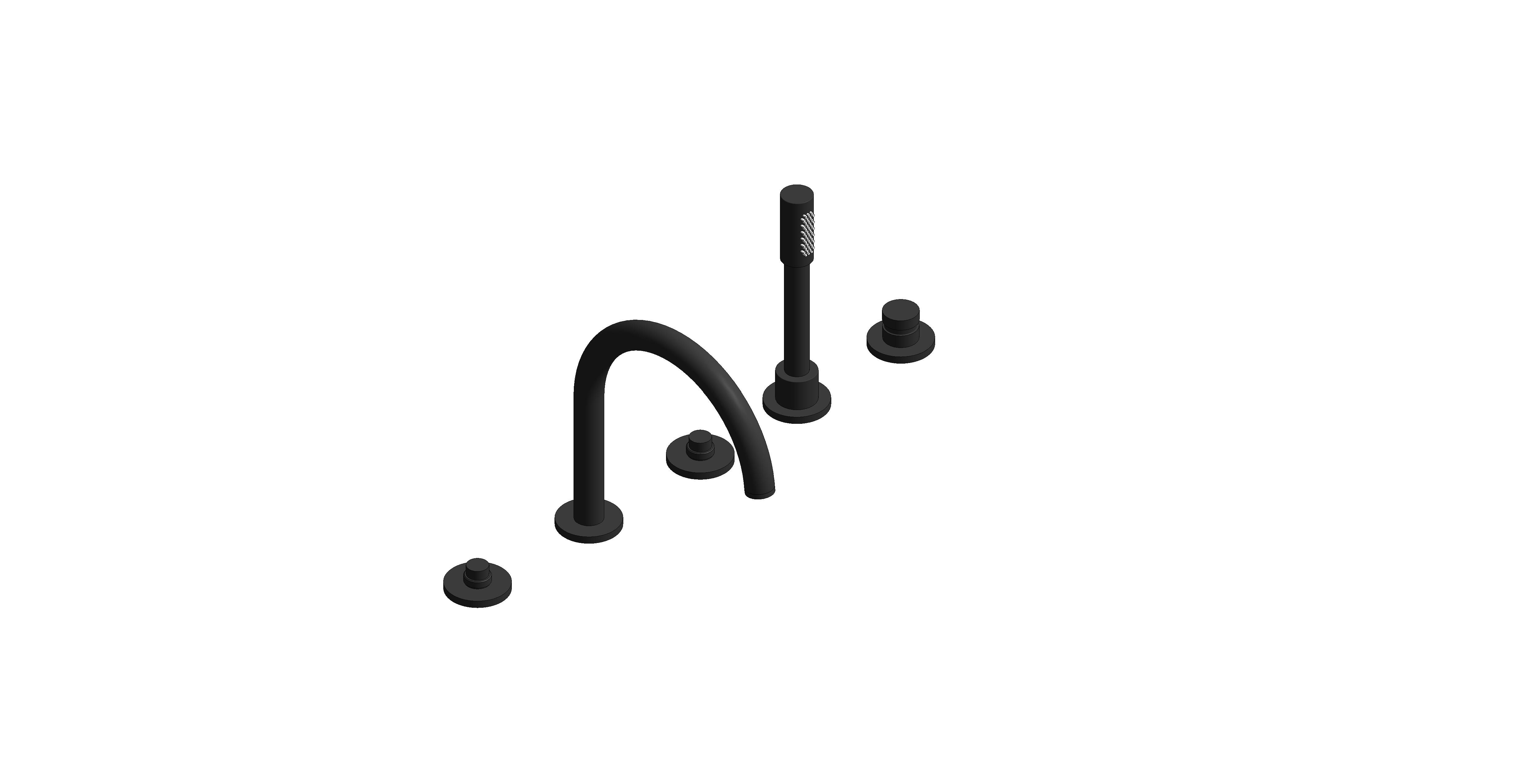 Product: ATRIO PRIVATE COLLECTION 5-hole bath/shower combination (25224KF0)
