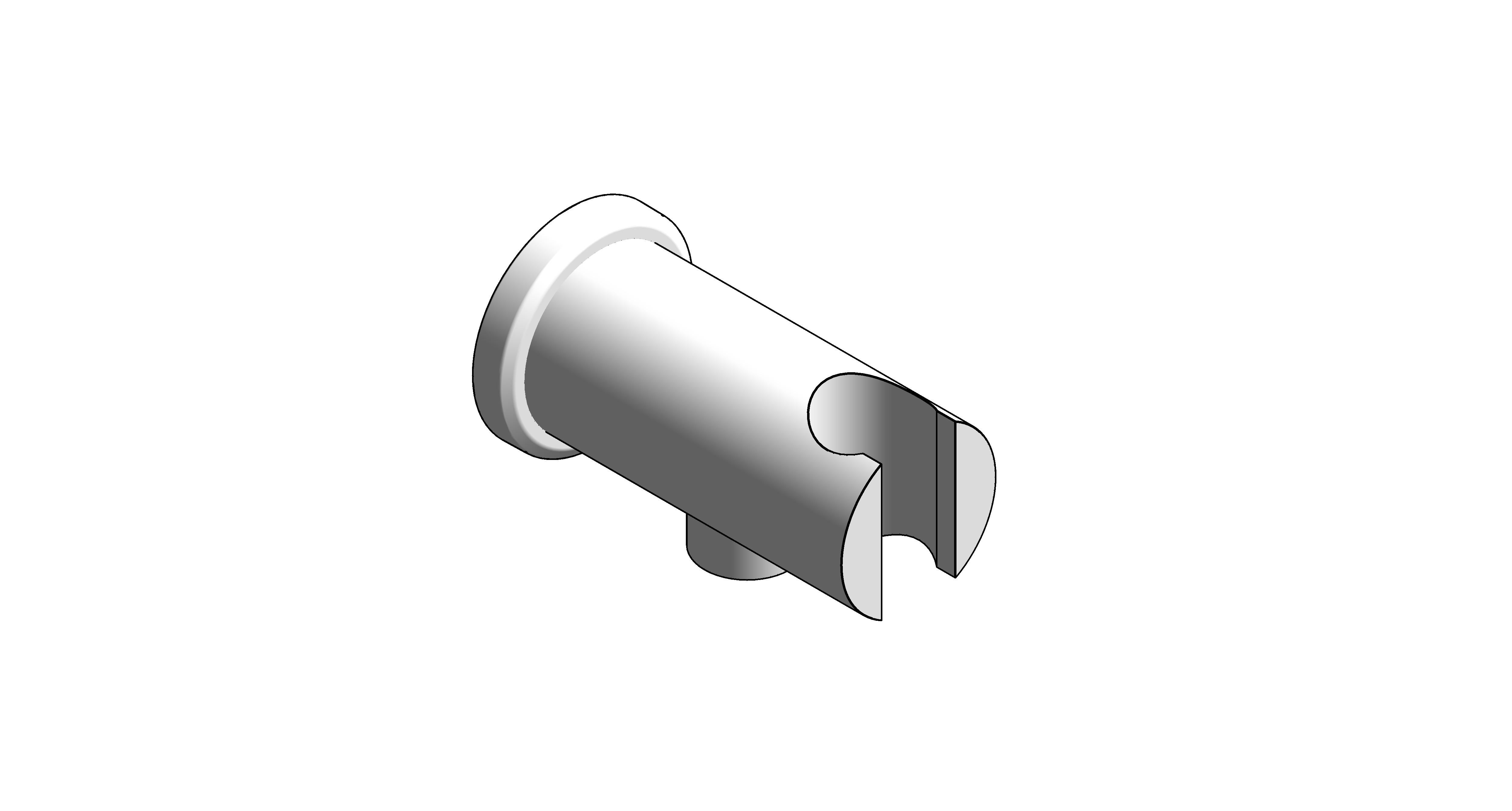 Product: RAINSHOWER outlet elbow 1/2" with holder (26658000)