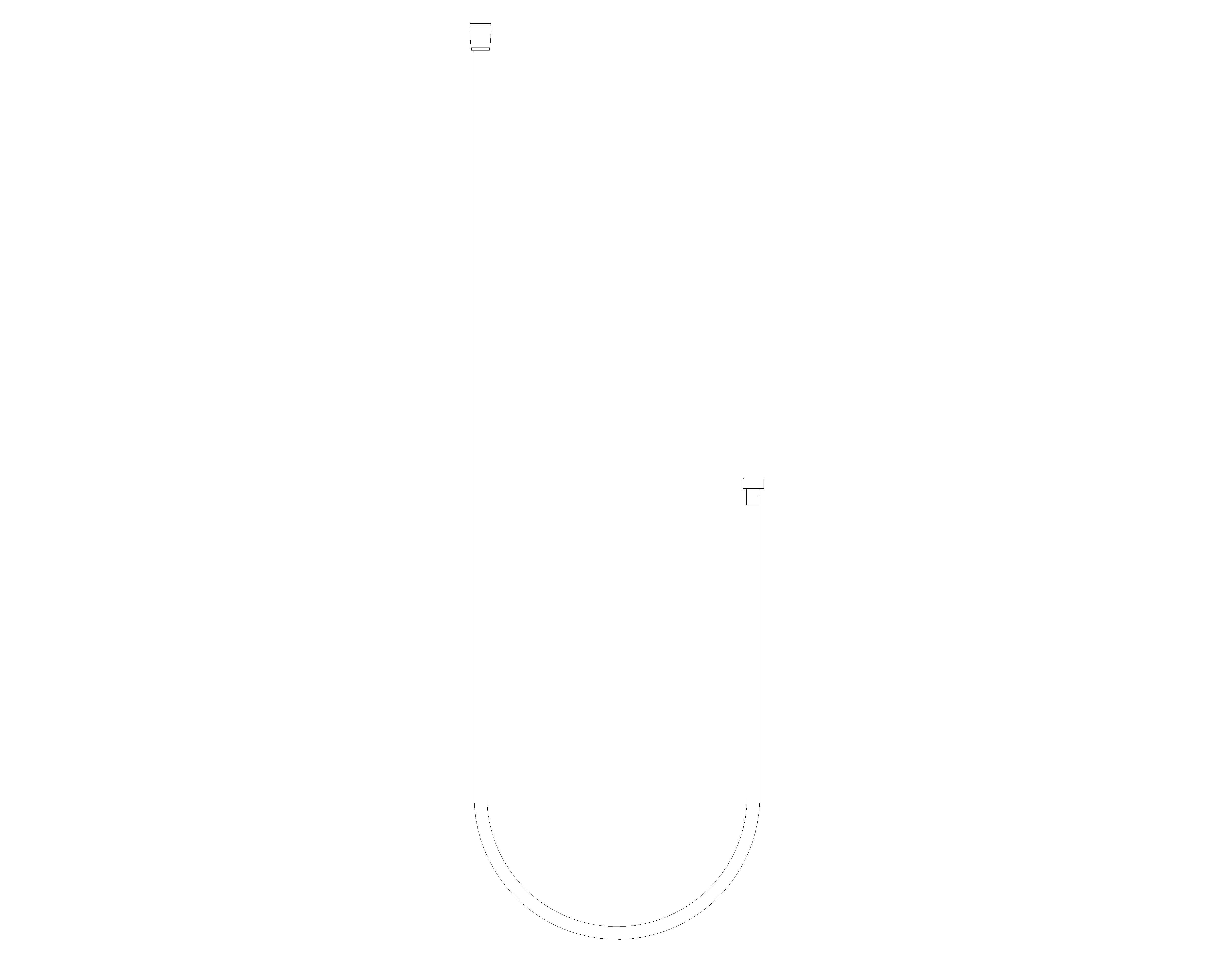 bimstore side image of the Grohe Relexaflex - Shower Hose - 28155000