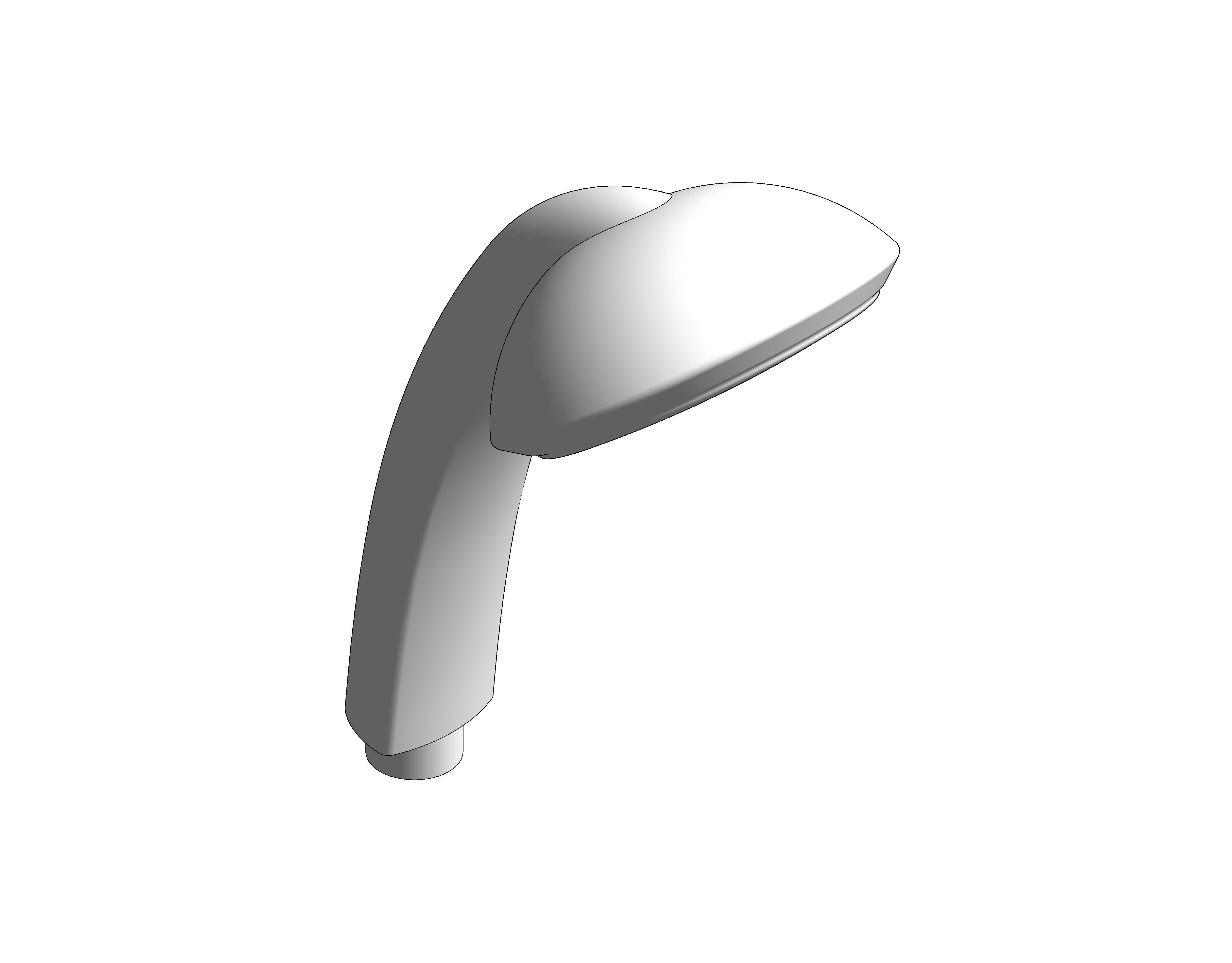 bimstore 3D image of the Grohe Tempesta 100 - Hand shower 3 sprays - 28419002
