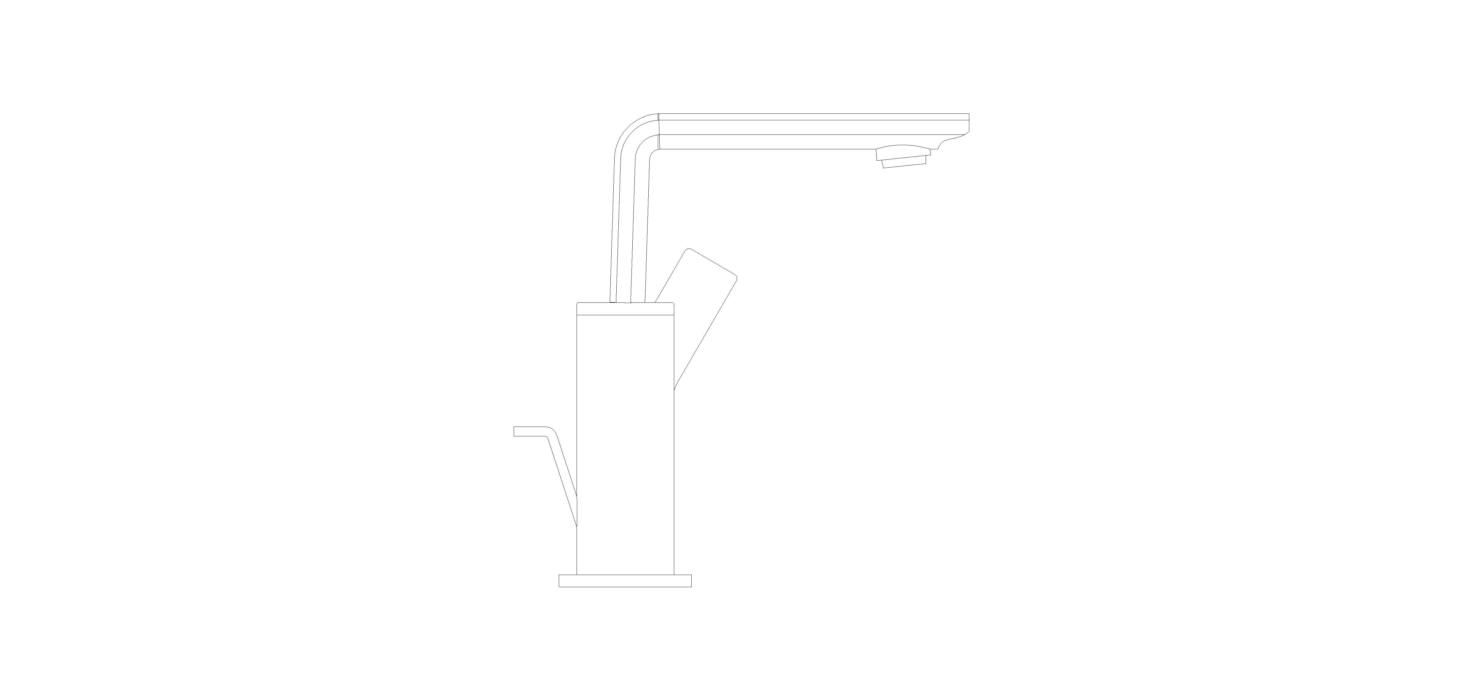 Product: ALLURE Basin mixer 1/2″ M-Size (32757AL1)