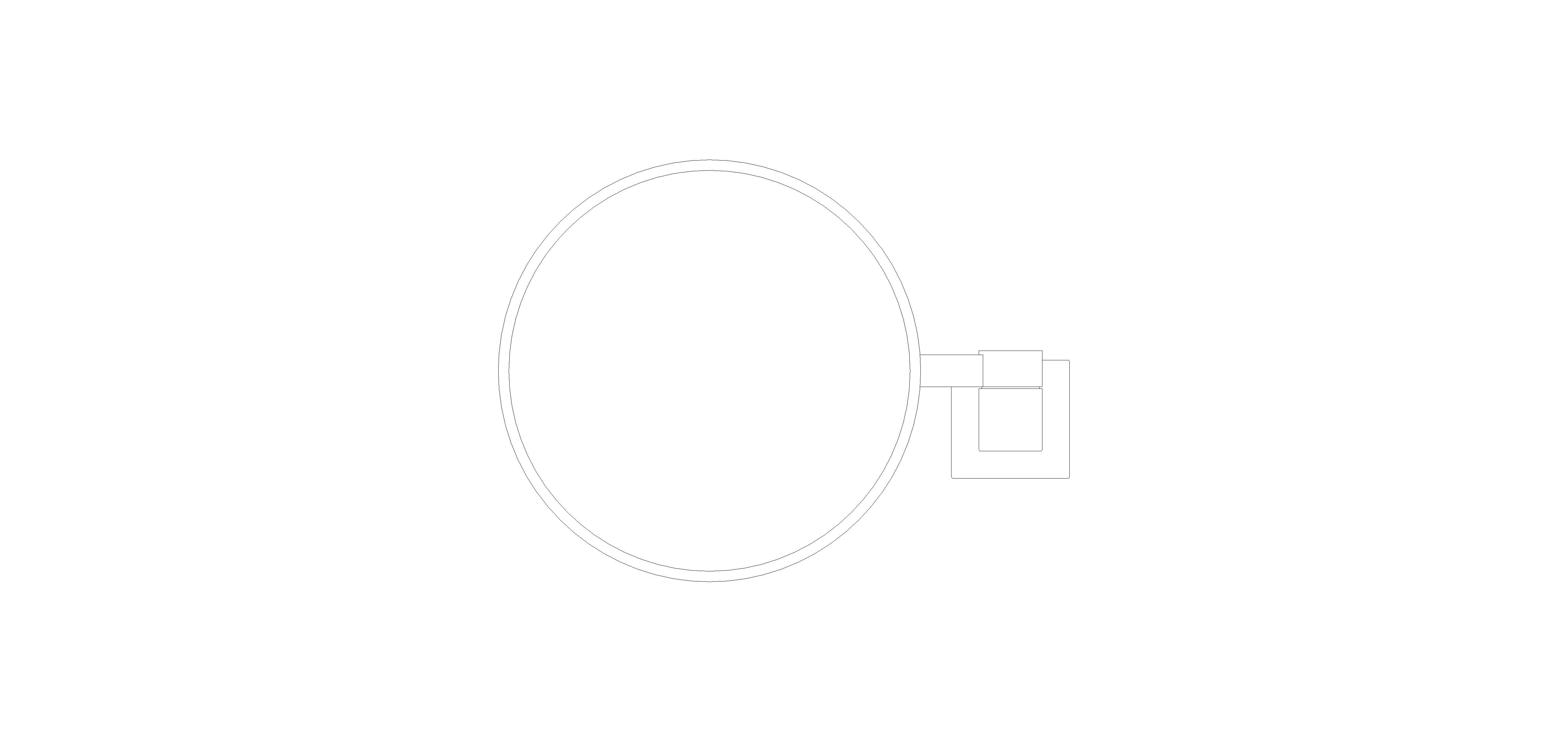 Product: ALLURE Beauty / shaving mirror (40967AL1)