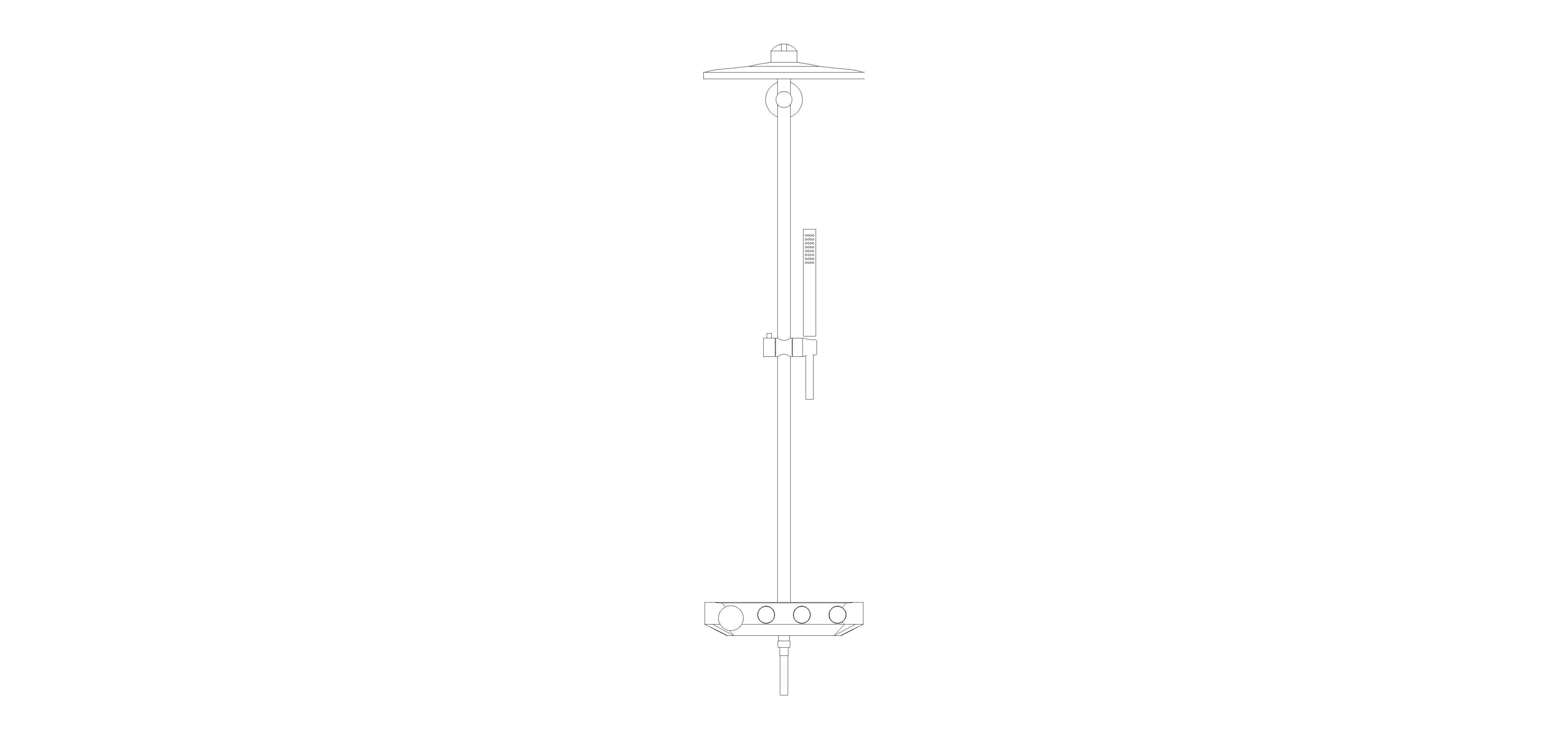 Product: EUPHORIA SmartControl System 310 Cube Duo Shower system with thermostat for wall mounting (26508DA0)
