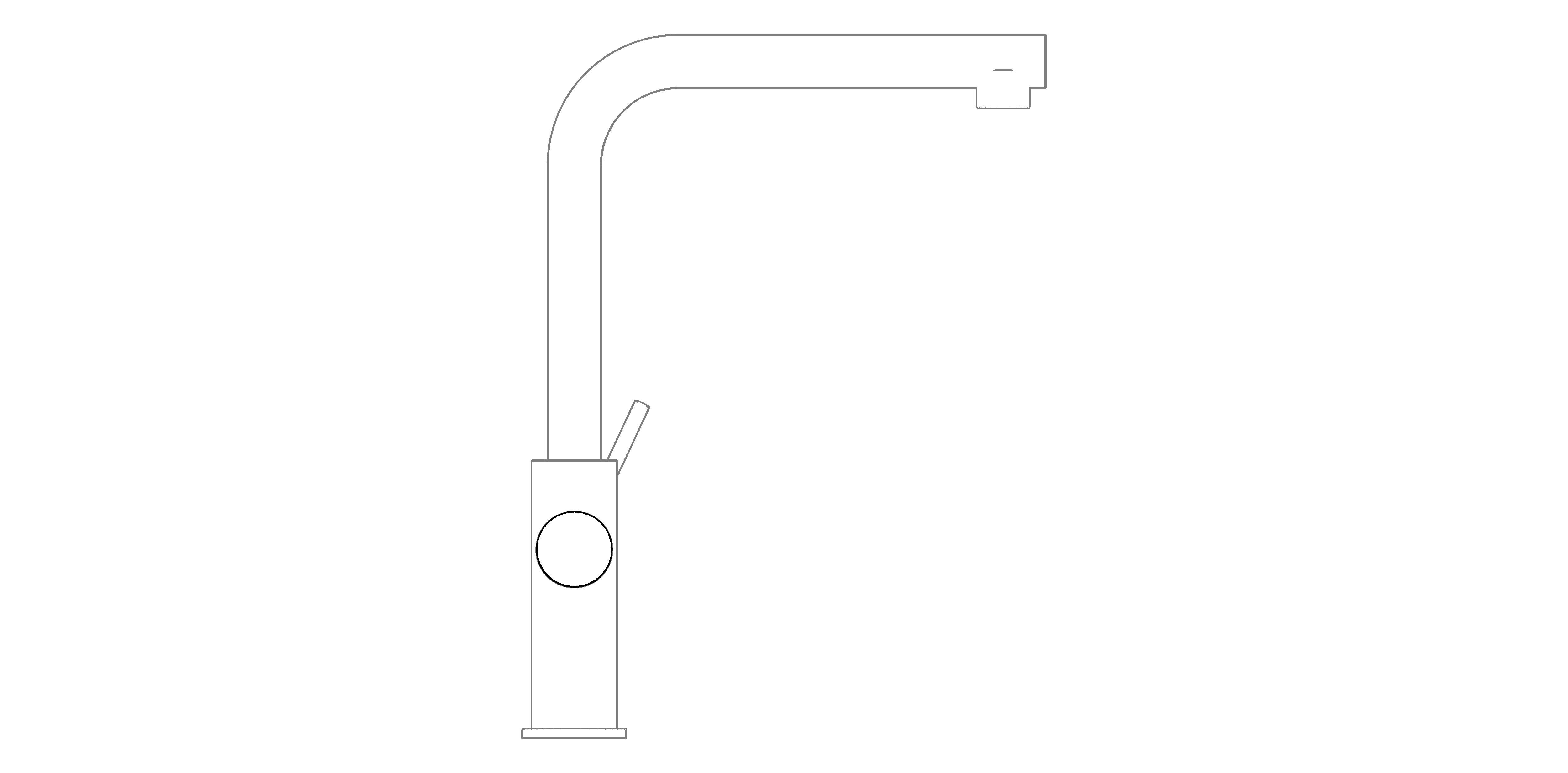 Product: Grohe Blue Pure Vento Single Lever Mixer - 30579KF0