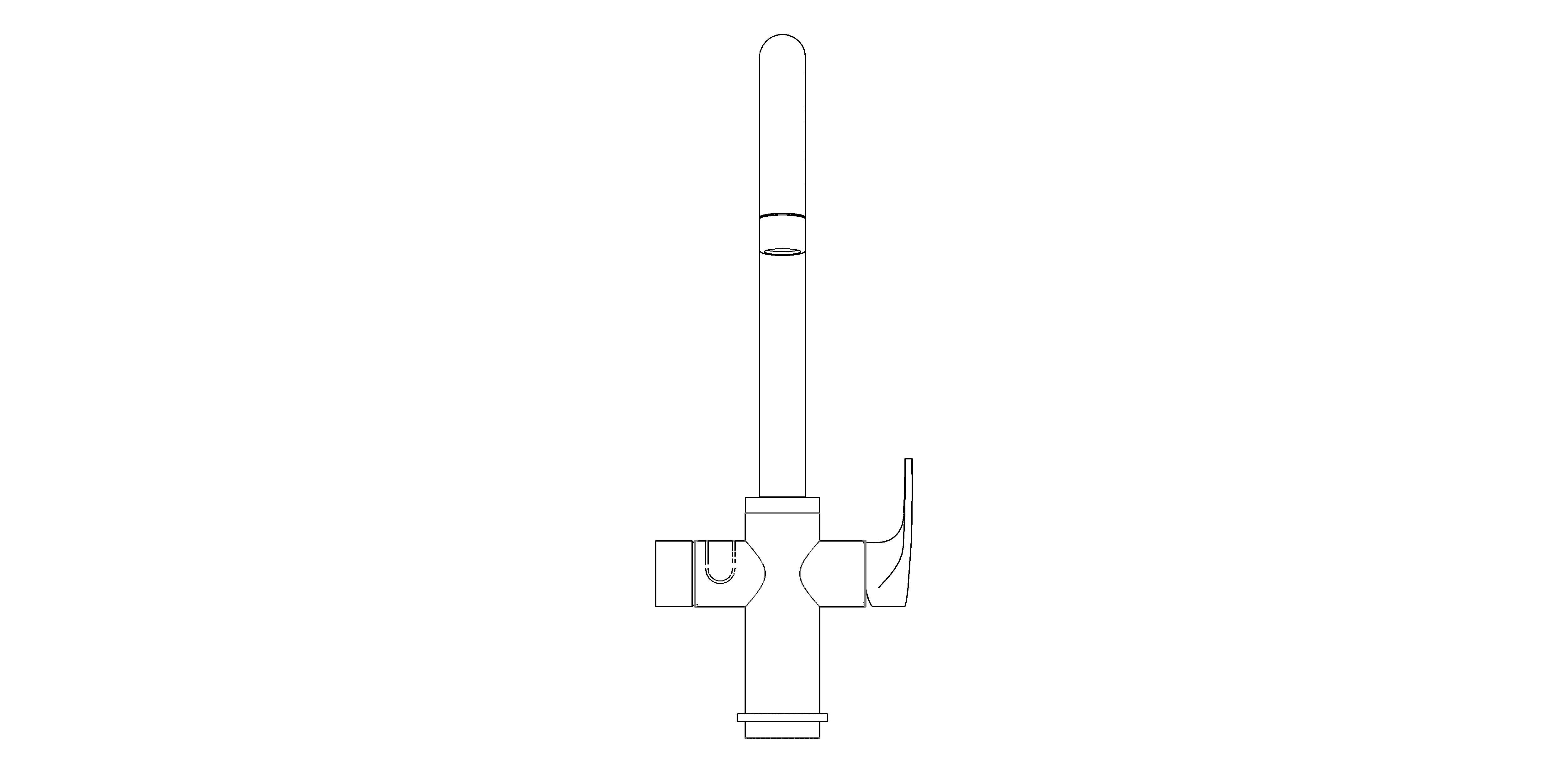 Product: Grohe Blue Pure Baucurve Single Lever Mixer - 30580000
