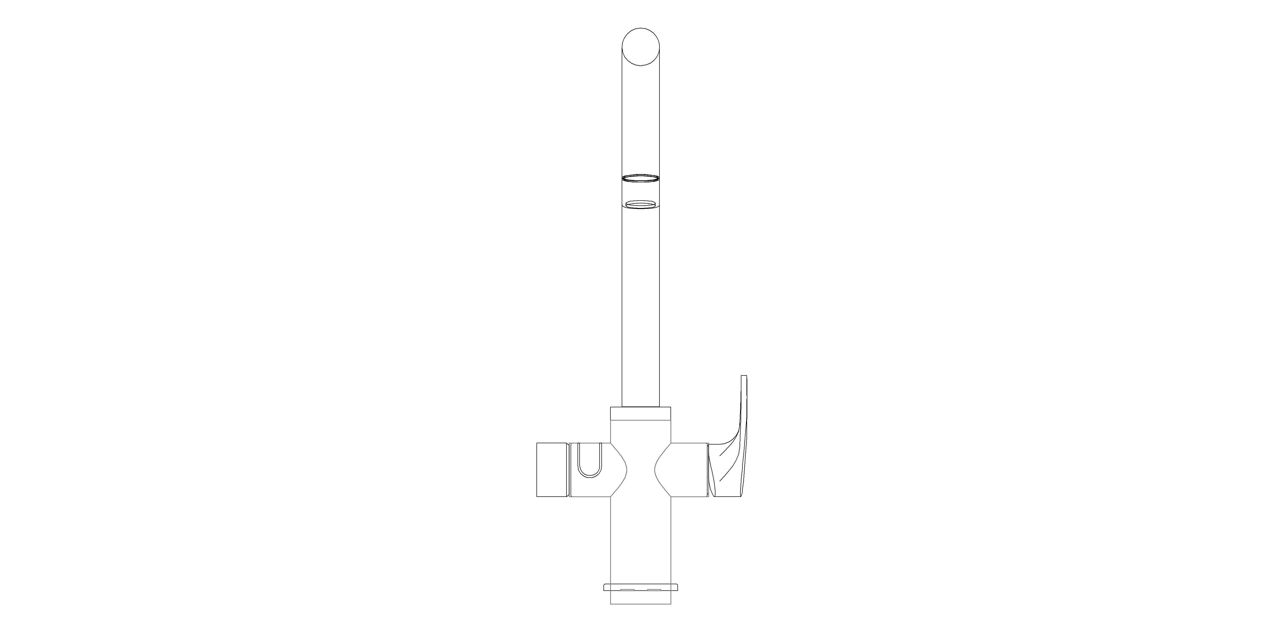 Product: Grohe Blue Pure Baucurve Single Lever Mixer - 30581000