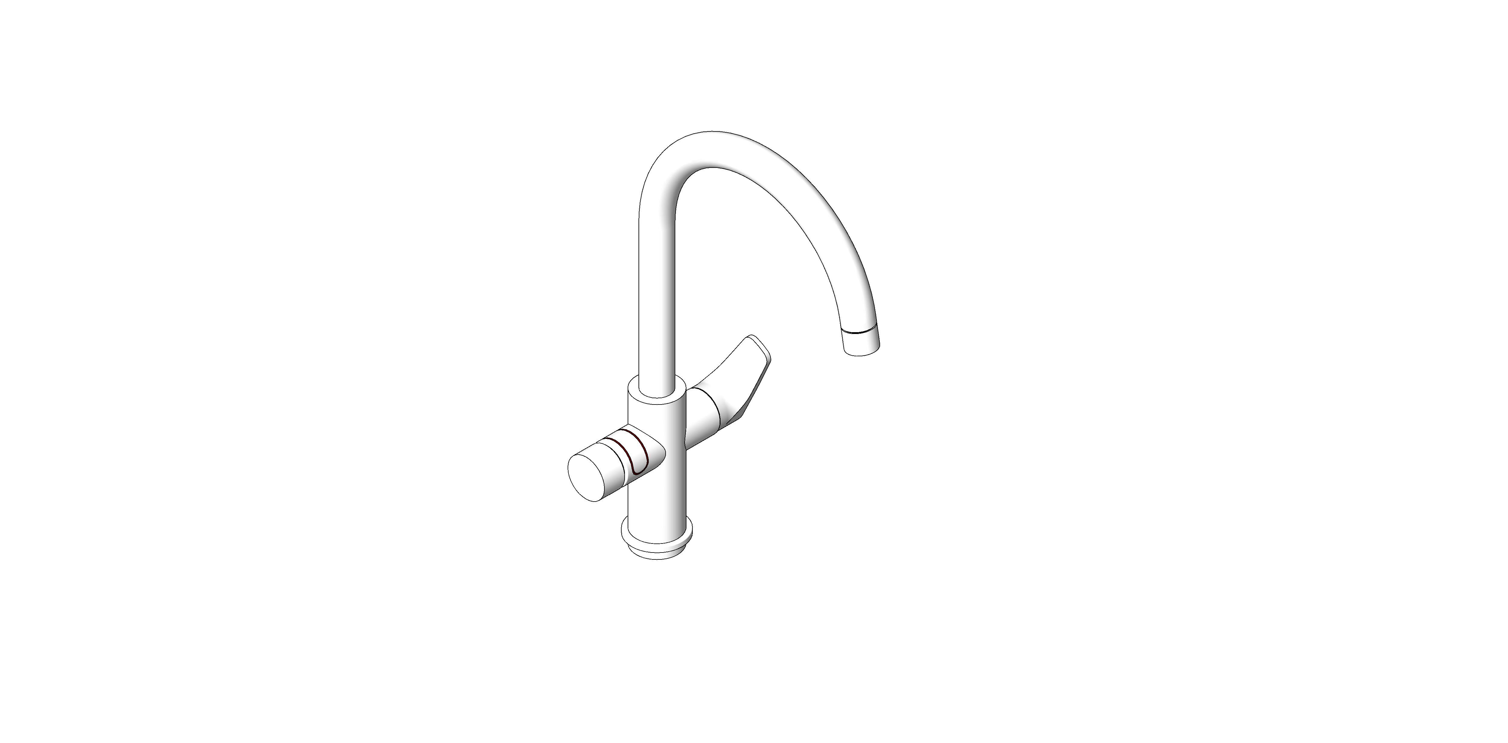 Product: Grohe Blue Pure Baucurve Single Lever Mixer - 30581000