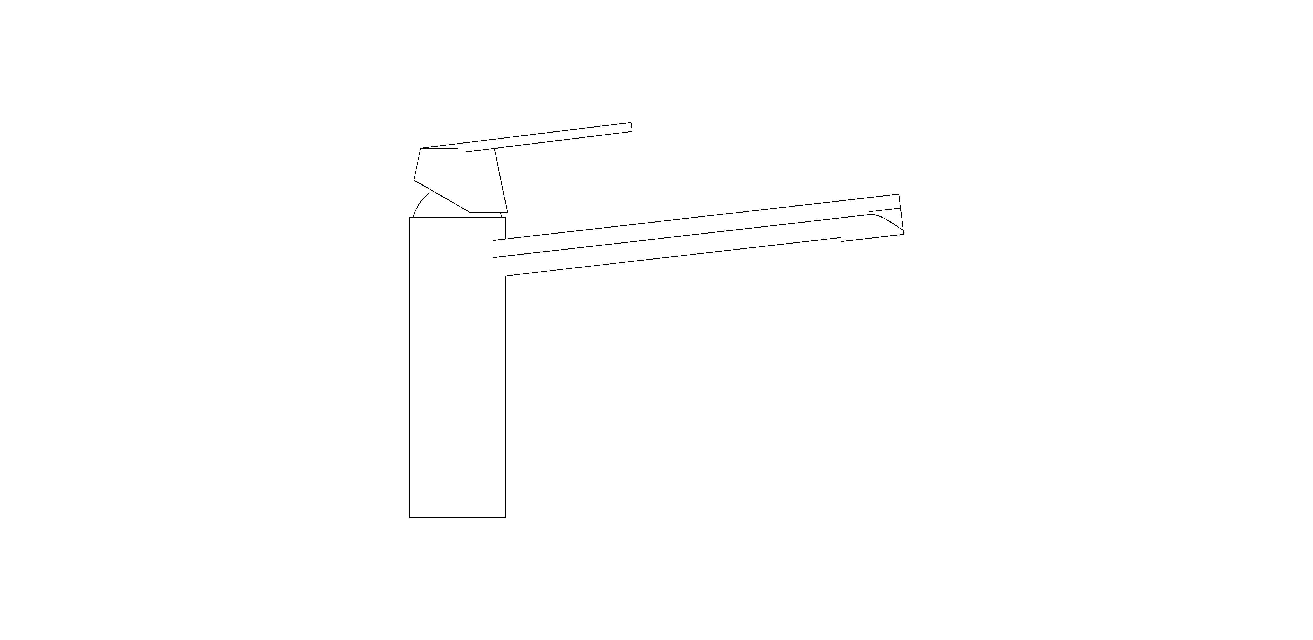 Product: VIA COSMO OHM Sink MD Spout (30610000)
