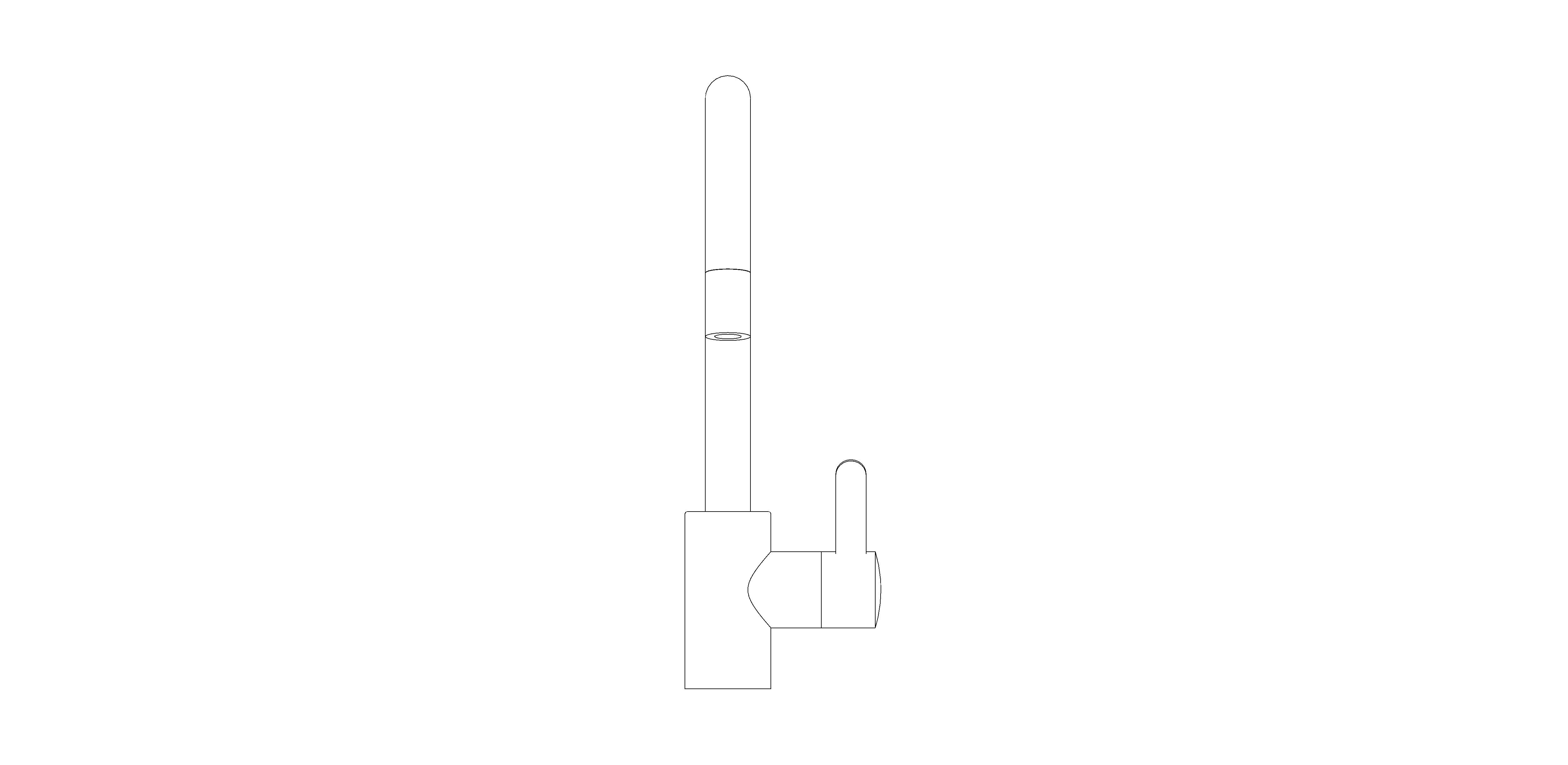 Product: VIA COSMO Sink C-Spout Dual Spray (30612000)