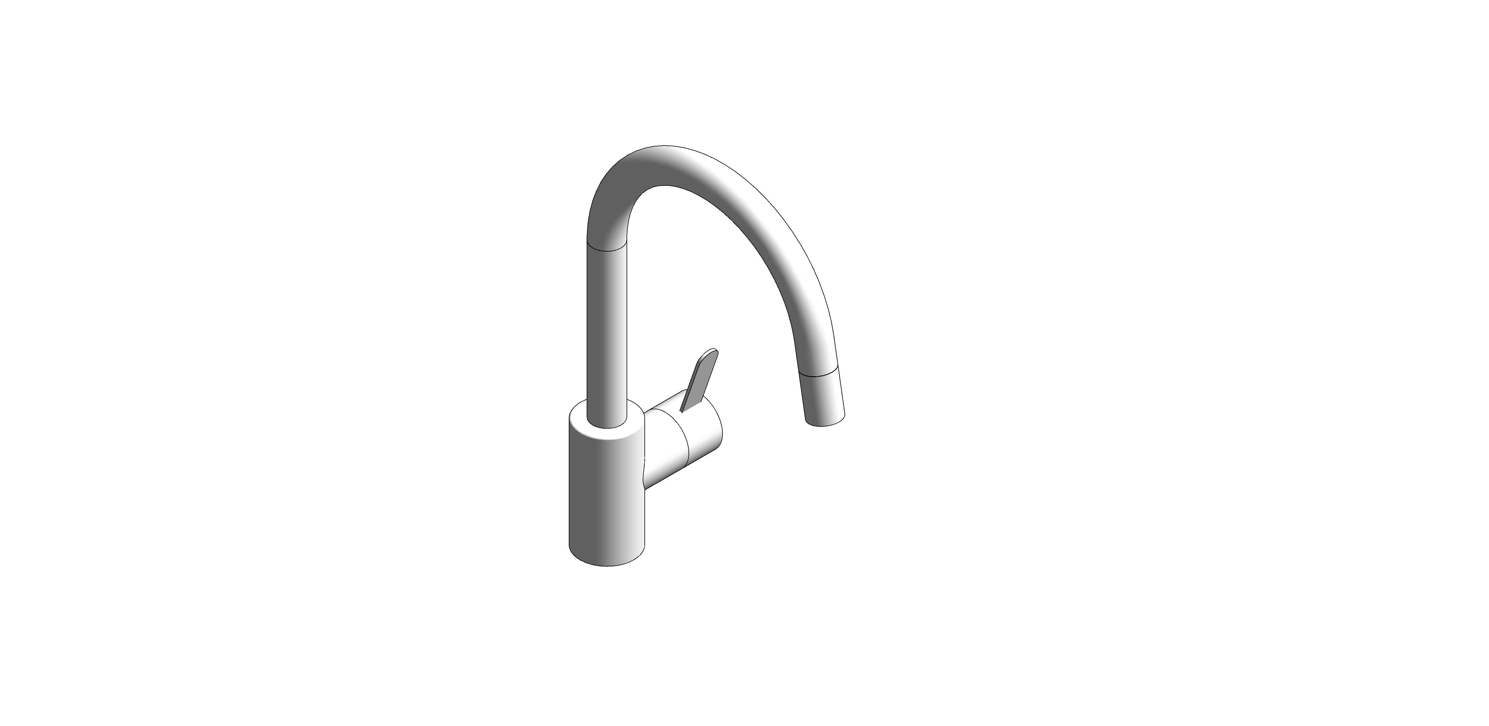 Product: VIA COSMO Sink C-Spout Dual Spray (30612000)