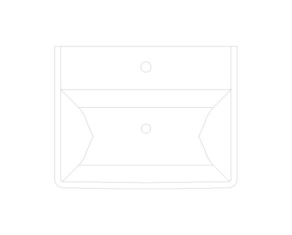 Product: EURO CERAMIC Wash Basin (102433SH00)