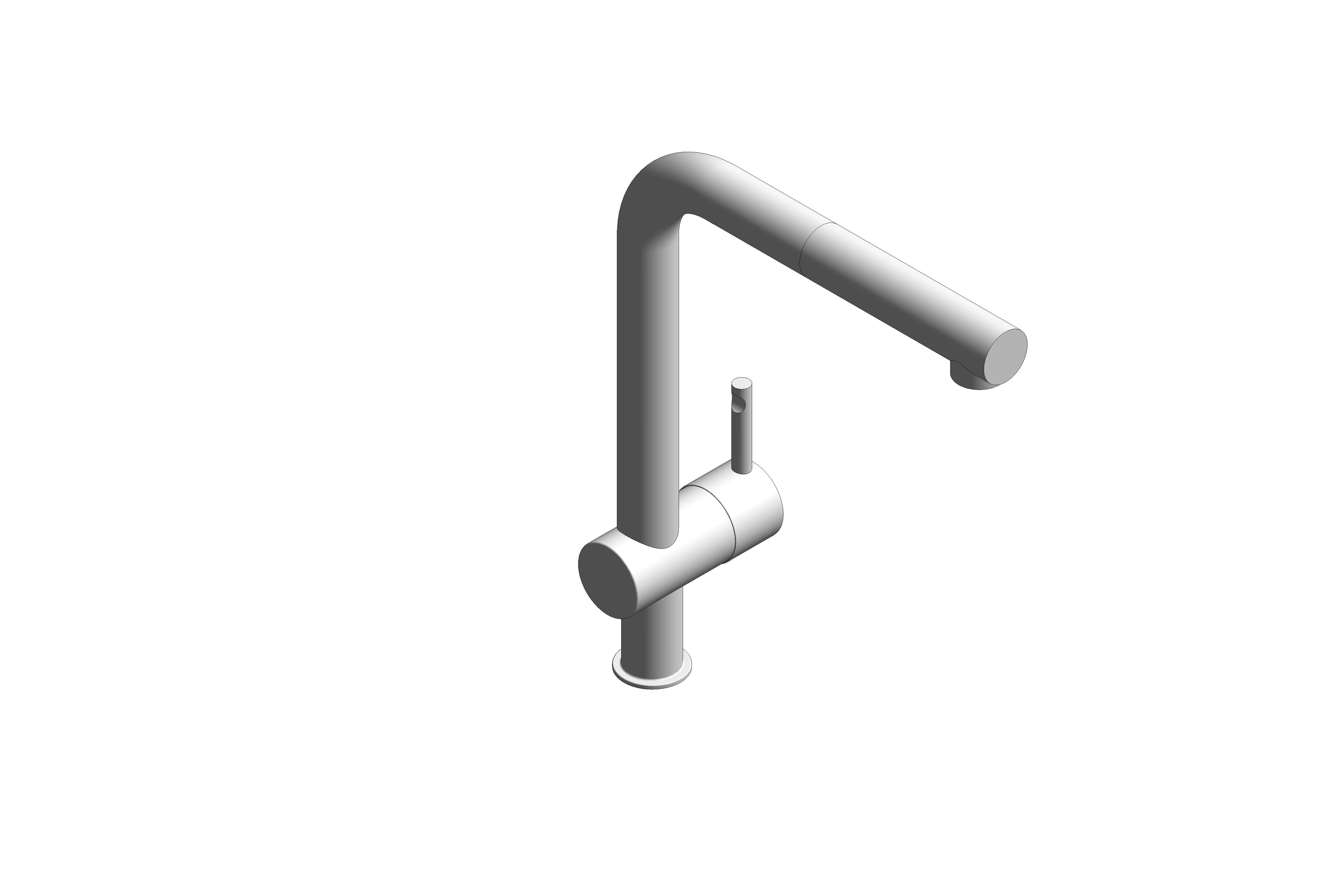 Revit, Bim, Store, Components, MEP, Object, Grohe, Plumbing, Fixtures, 14, METRIC, Concetto, Sink, Mixer, 32661001