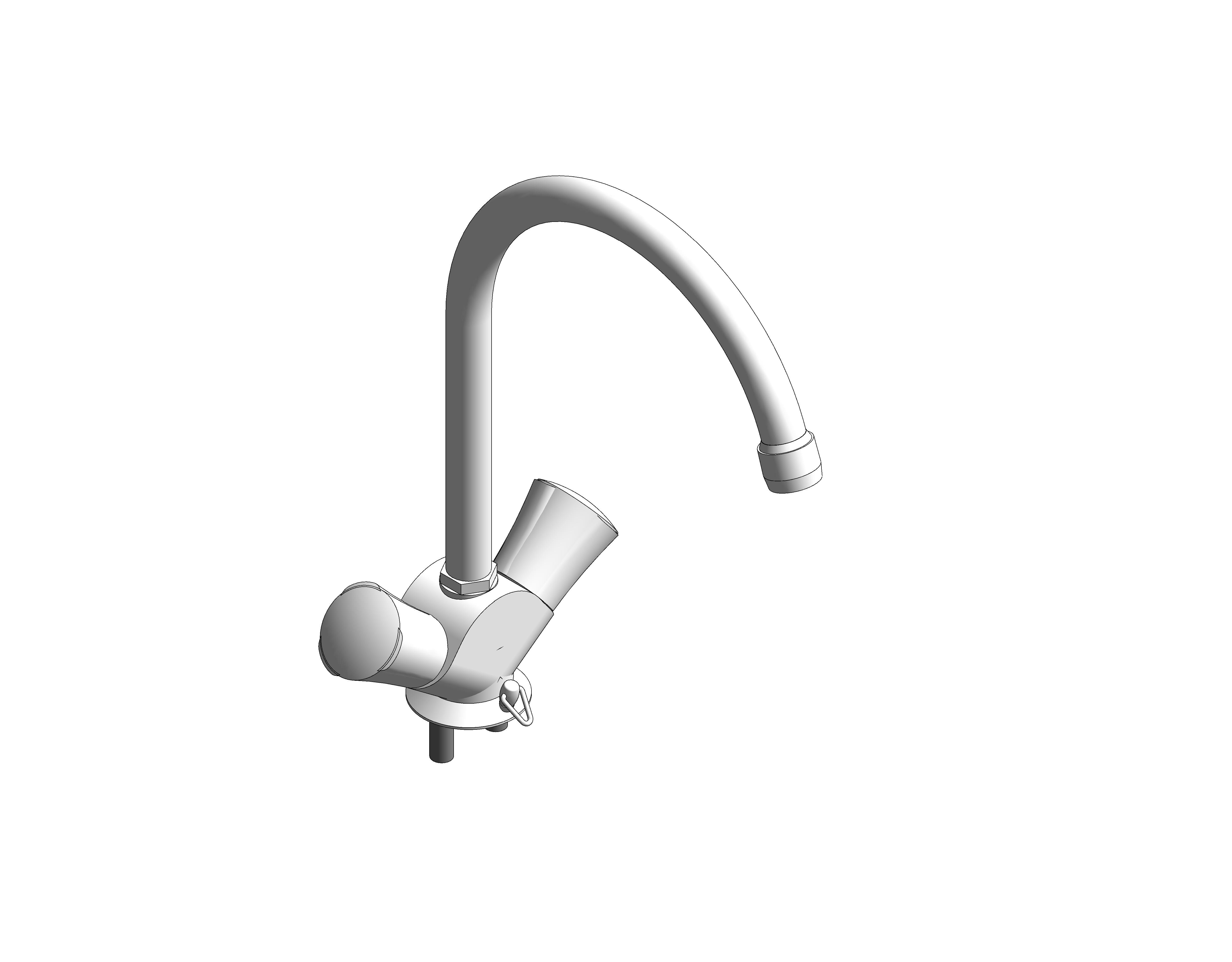 bimstore 3D image of the Grohe Costa L - Two-handle sink mixer - 31812001