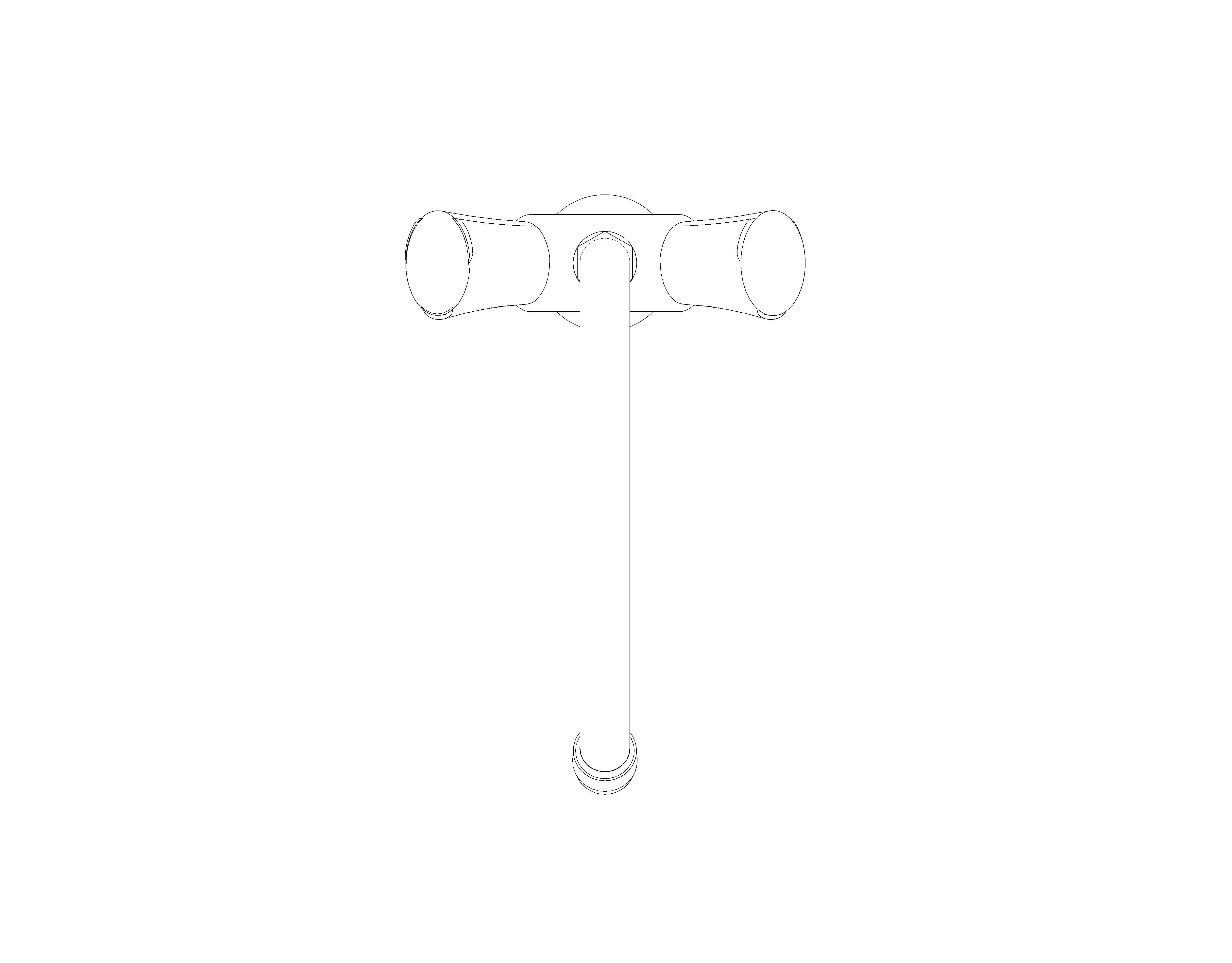 bimstore plan image of the Grohe Costa L - Two-handle sink mixer - 31812001