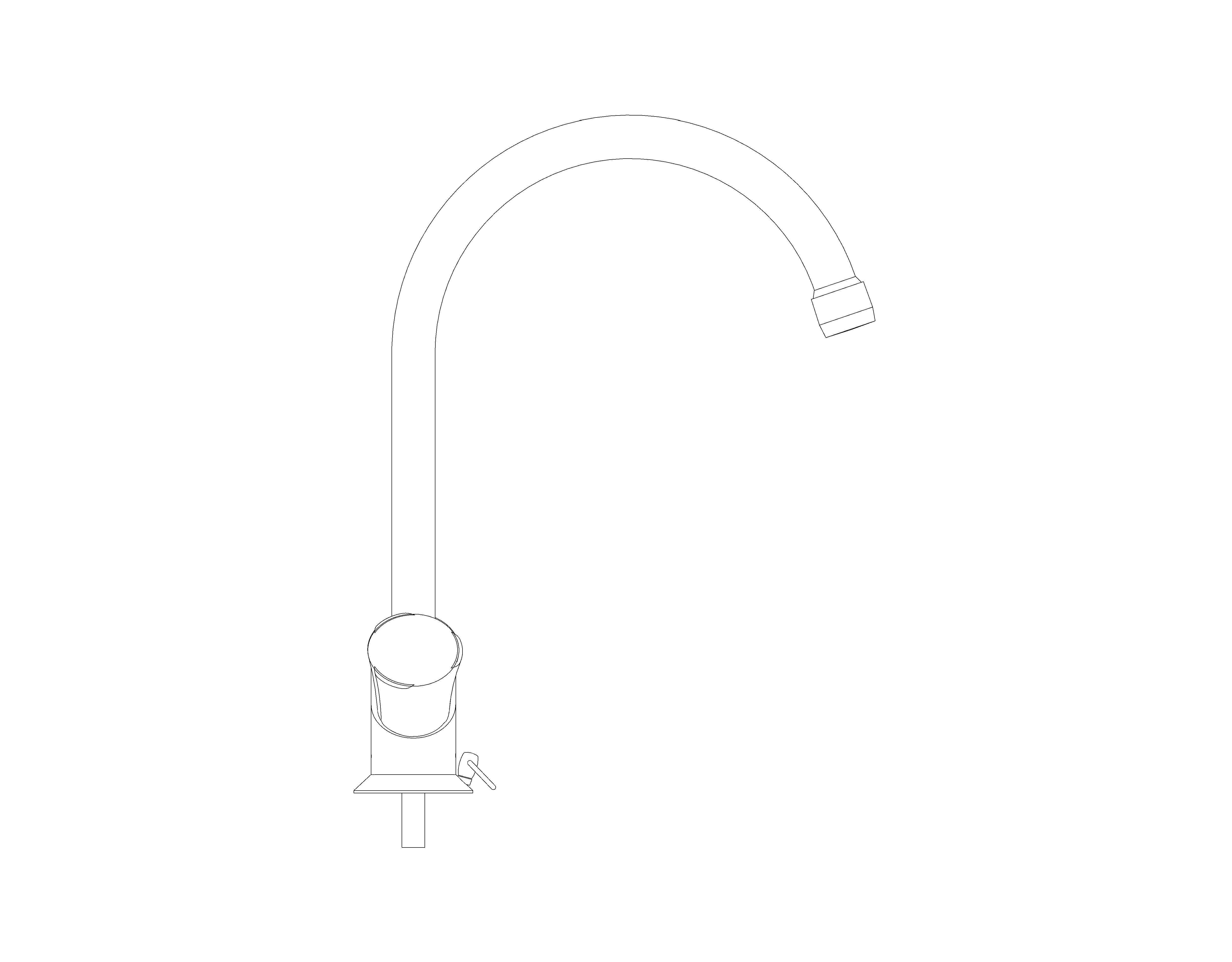 bimstore side image of the Grohe Costa L - Two-handle sink mixer - 31812001