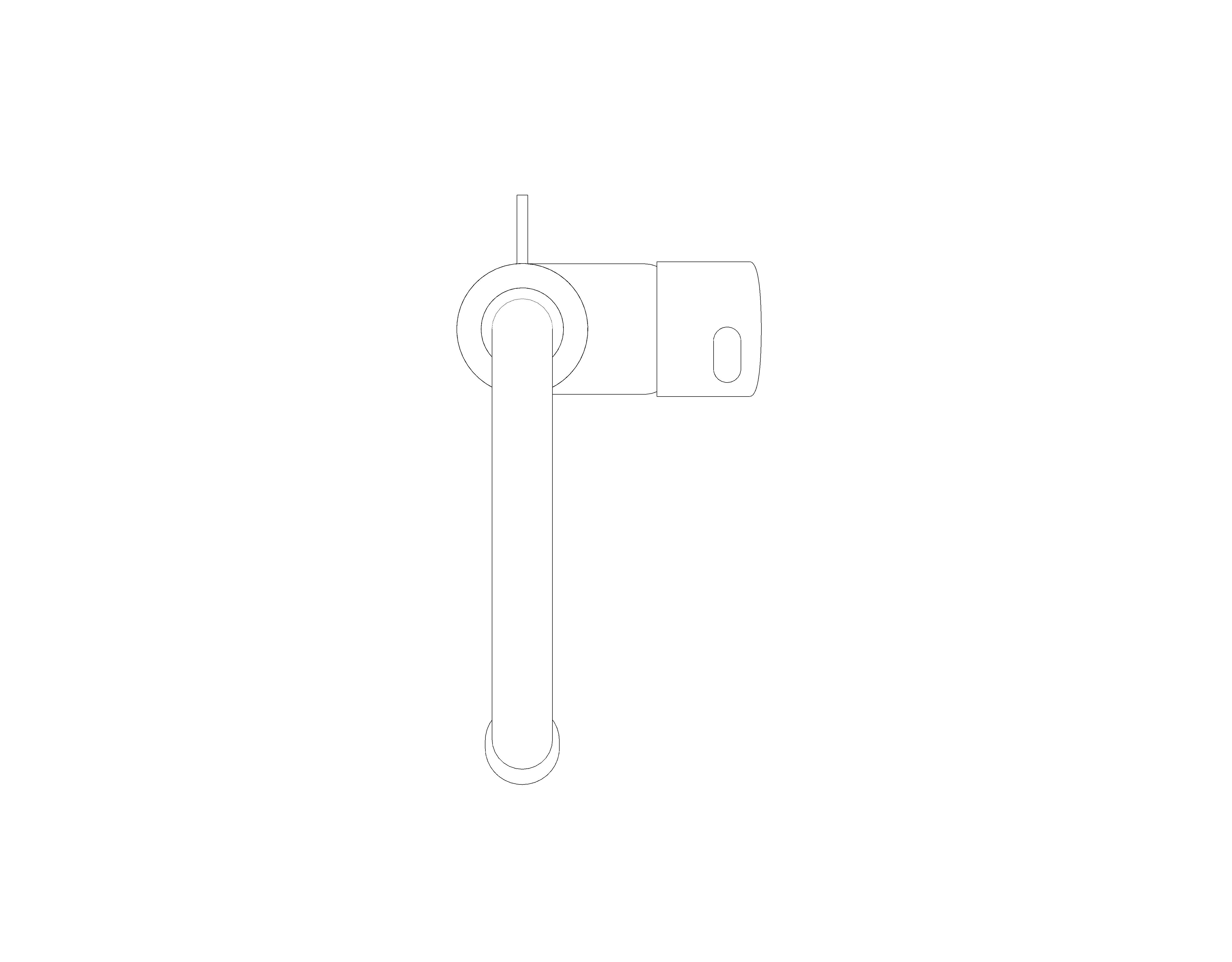 bimstore plan image of the Grohe Concetto - Single-lever basin mixer 1/2″ L-Size - 32629001