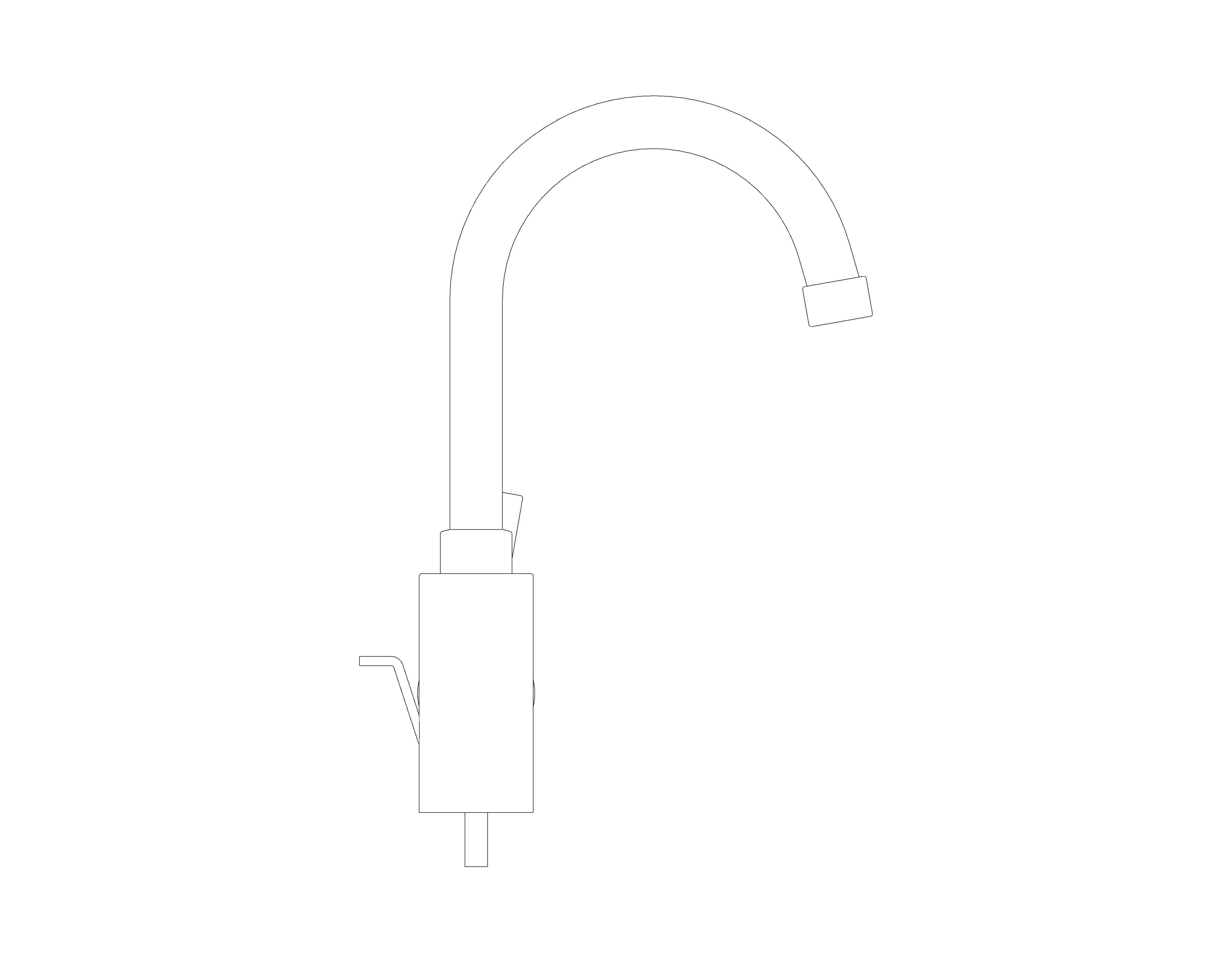 bimstore side image of the Grohe Concetto - Single-lever basin mixer 1/2″ L-Size - 32629001