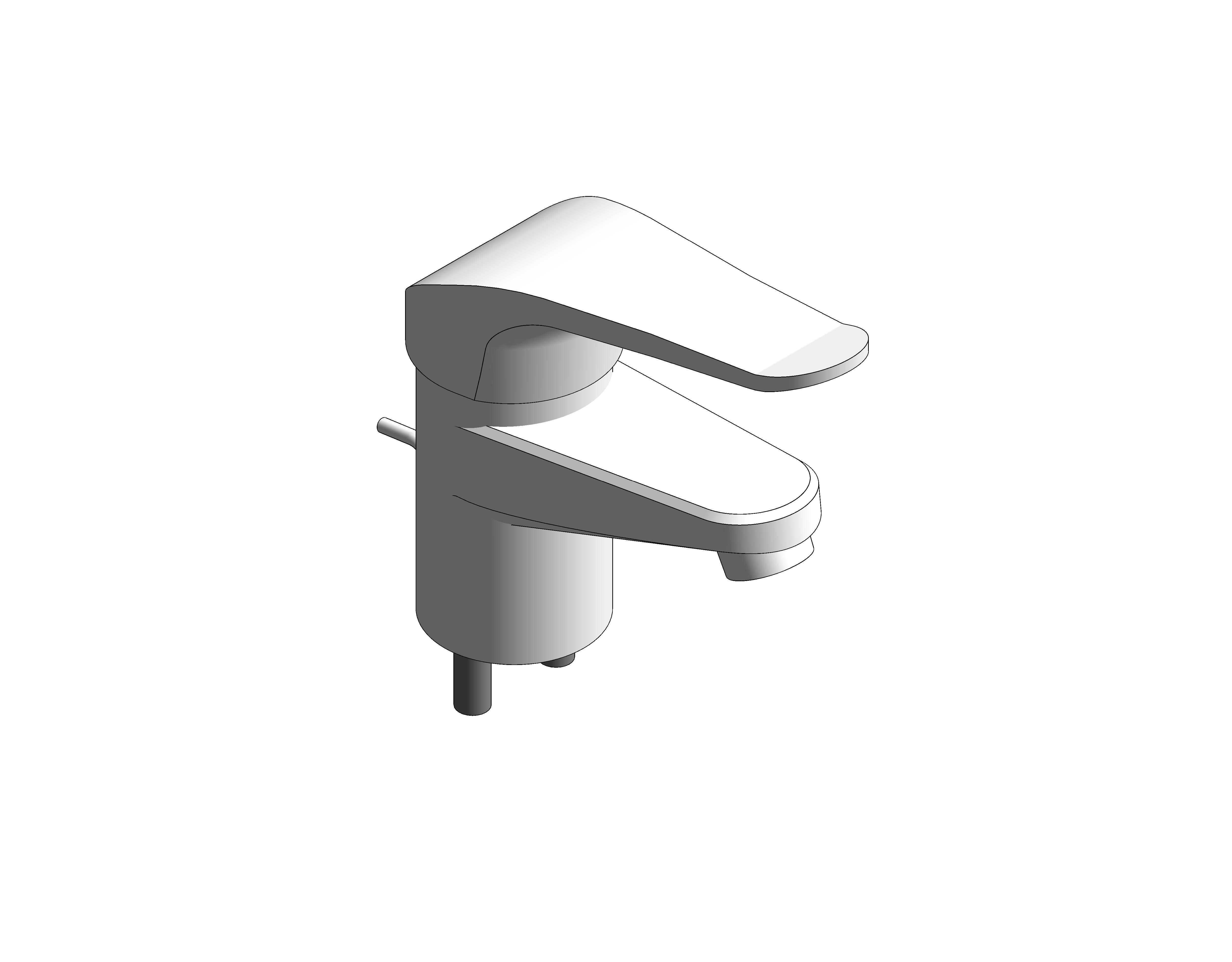 bimstore 3D image of the Grohe Euroeco Special - Basin mixer 1/2″ - 32763000
