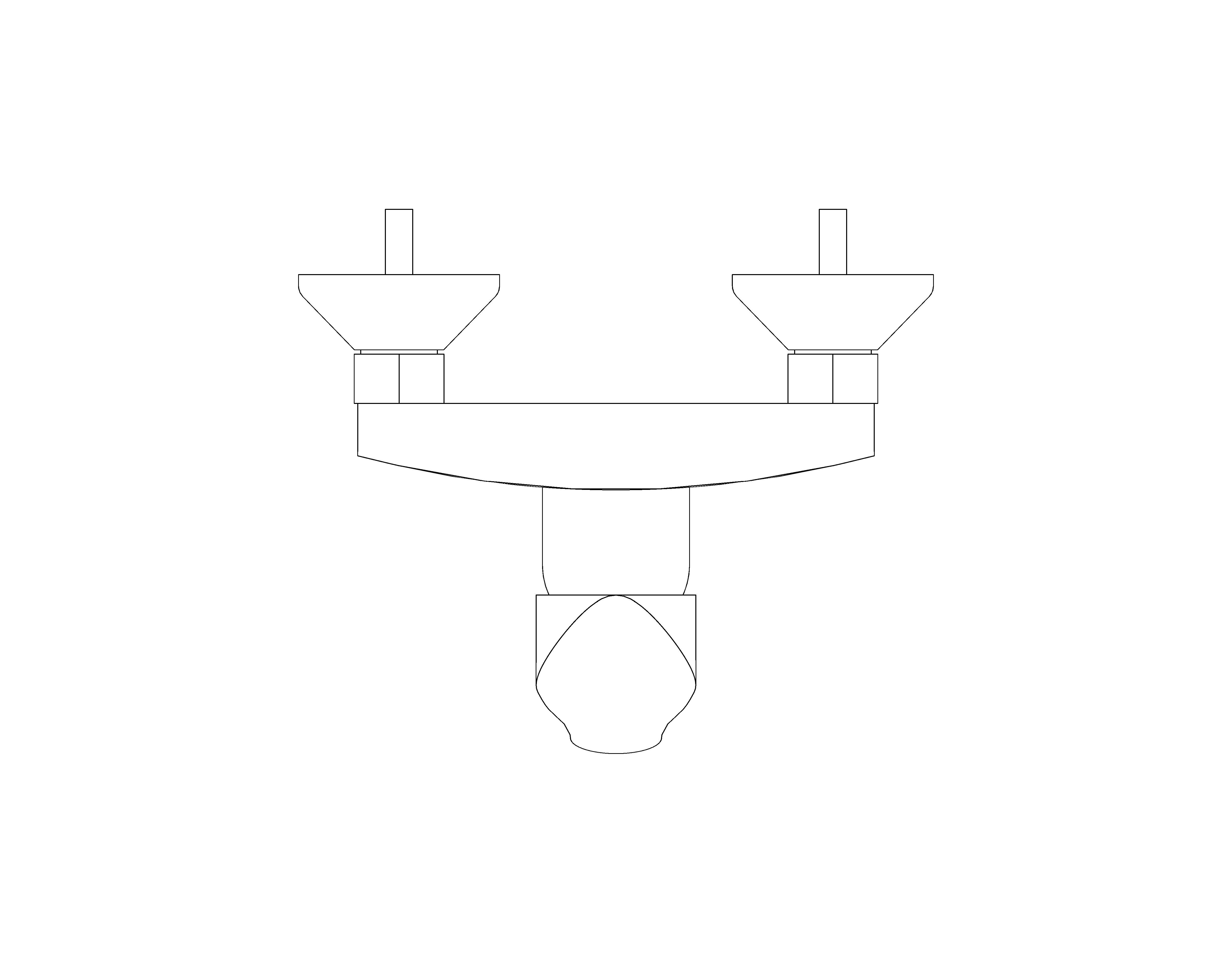 bimstore plan image of the Grohe Euroeco Special - Single-lever shower mixer 1/2″ - 32780000