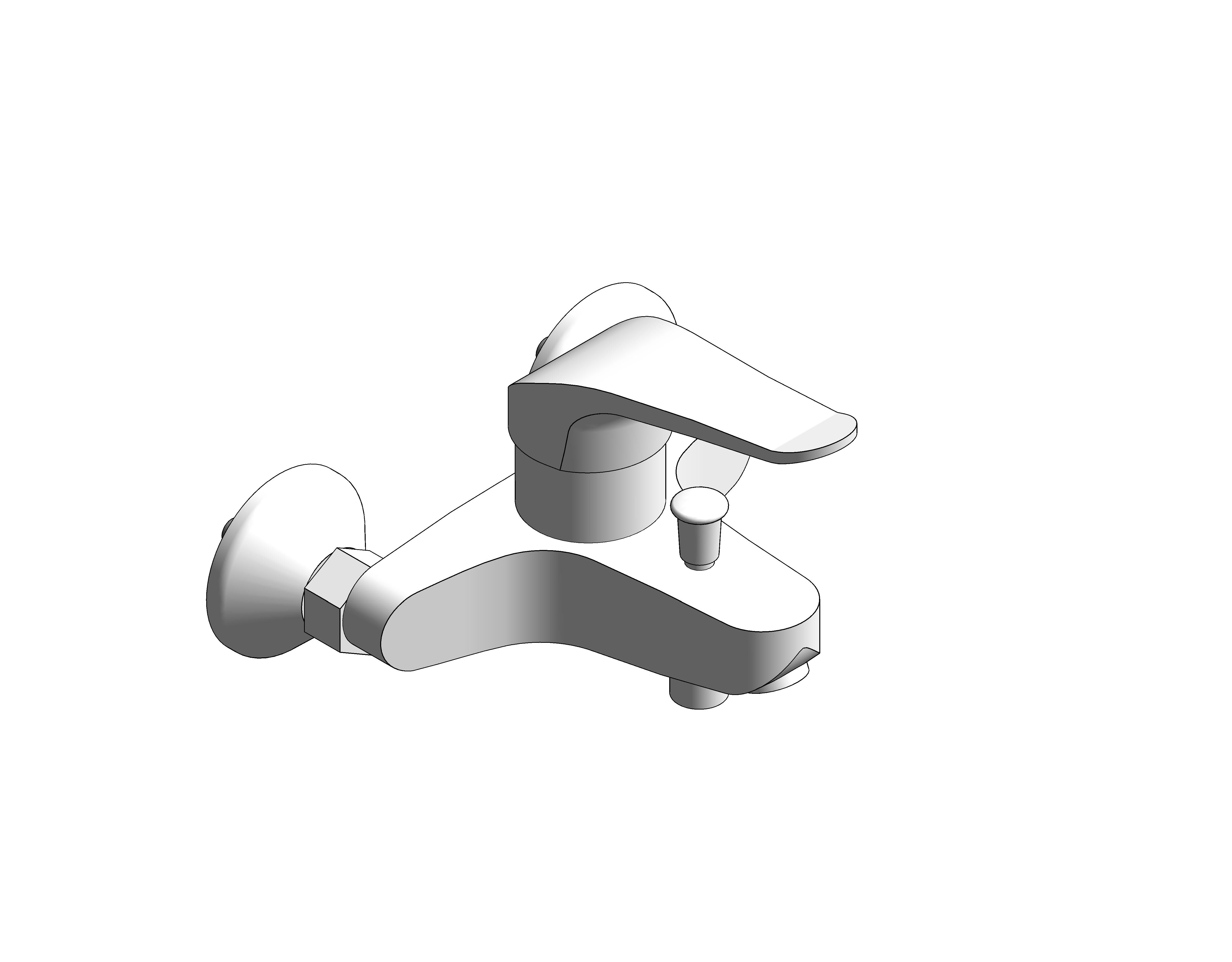 Product: Grohe Euroeco Special - Single-lever bath/shower mixer 1/2″ - 32783000