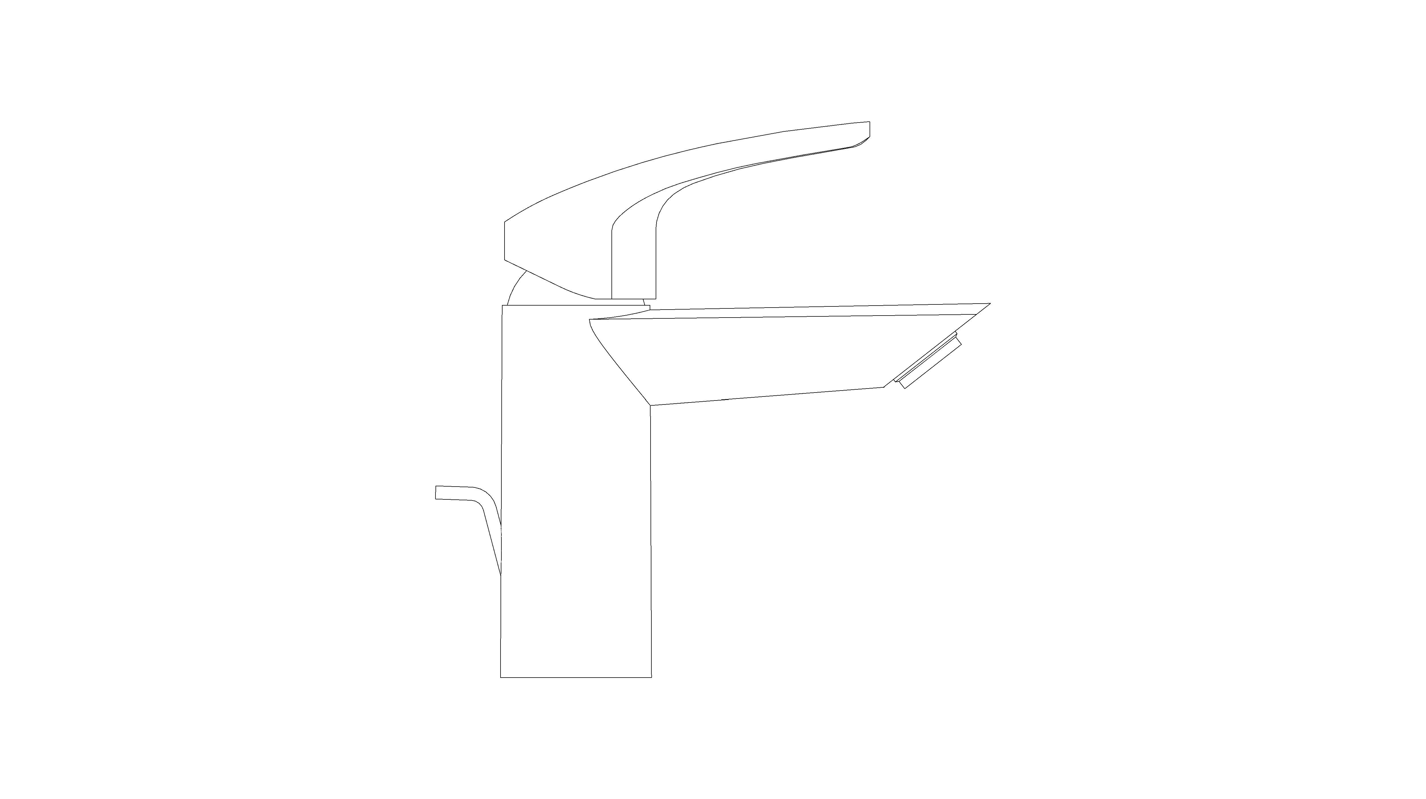 Product: Eurosmart - Single-Lever Basin Mixer 1/2″ S-Size - 3326530D