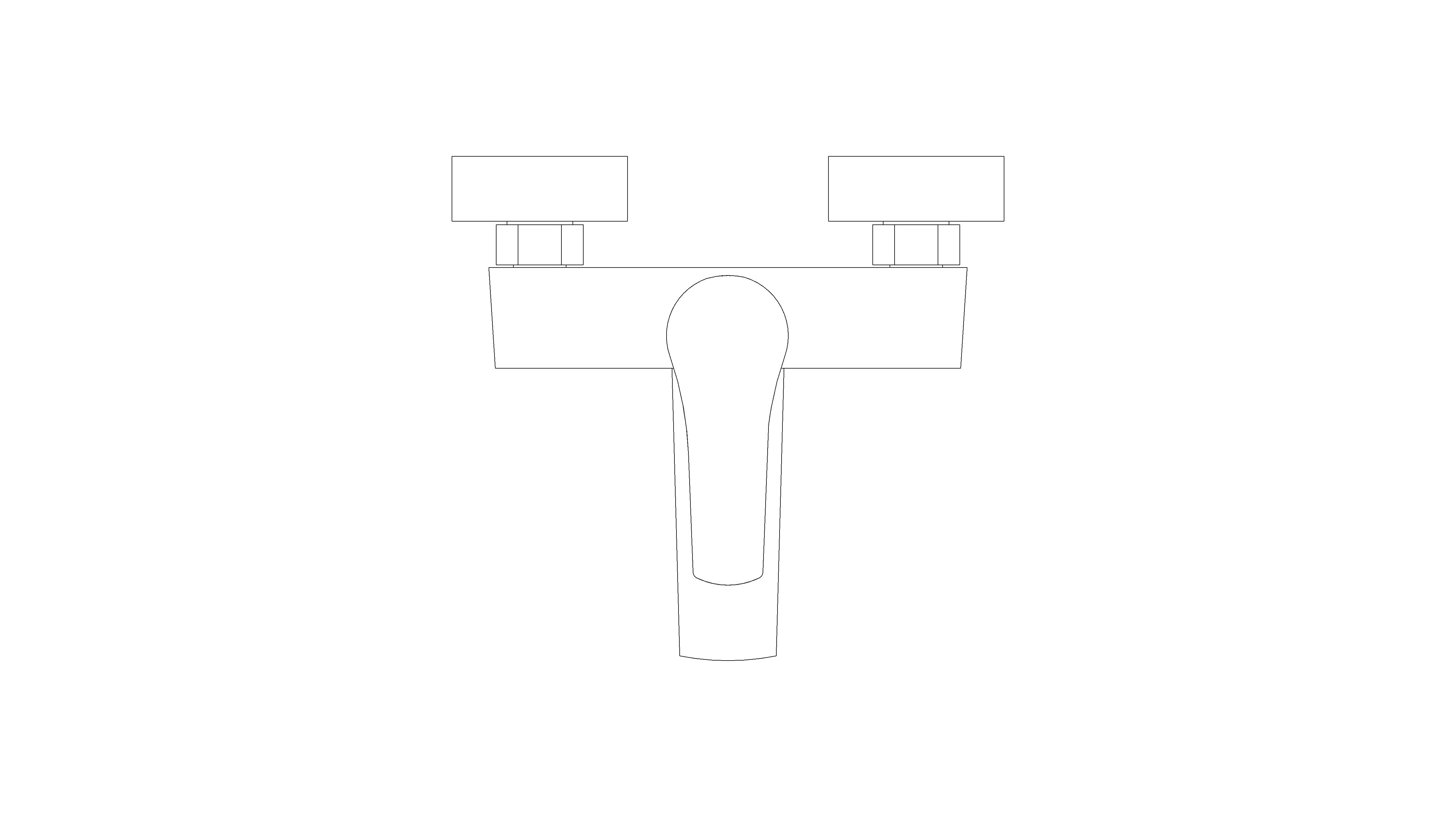 Product: Eurosmart - Single-Lever Bath Mixer 1/2″ - 3330030F