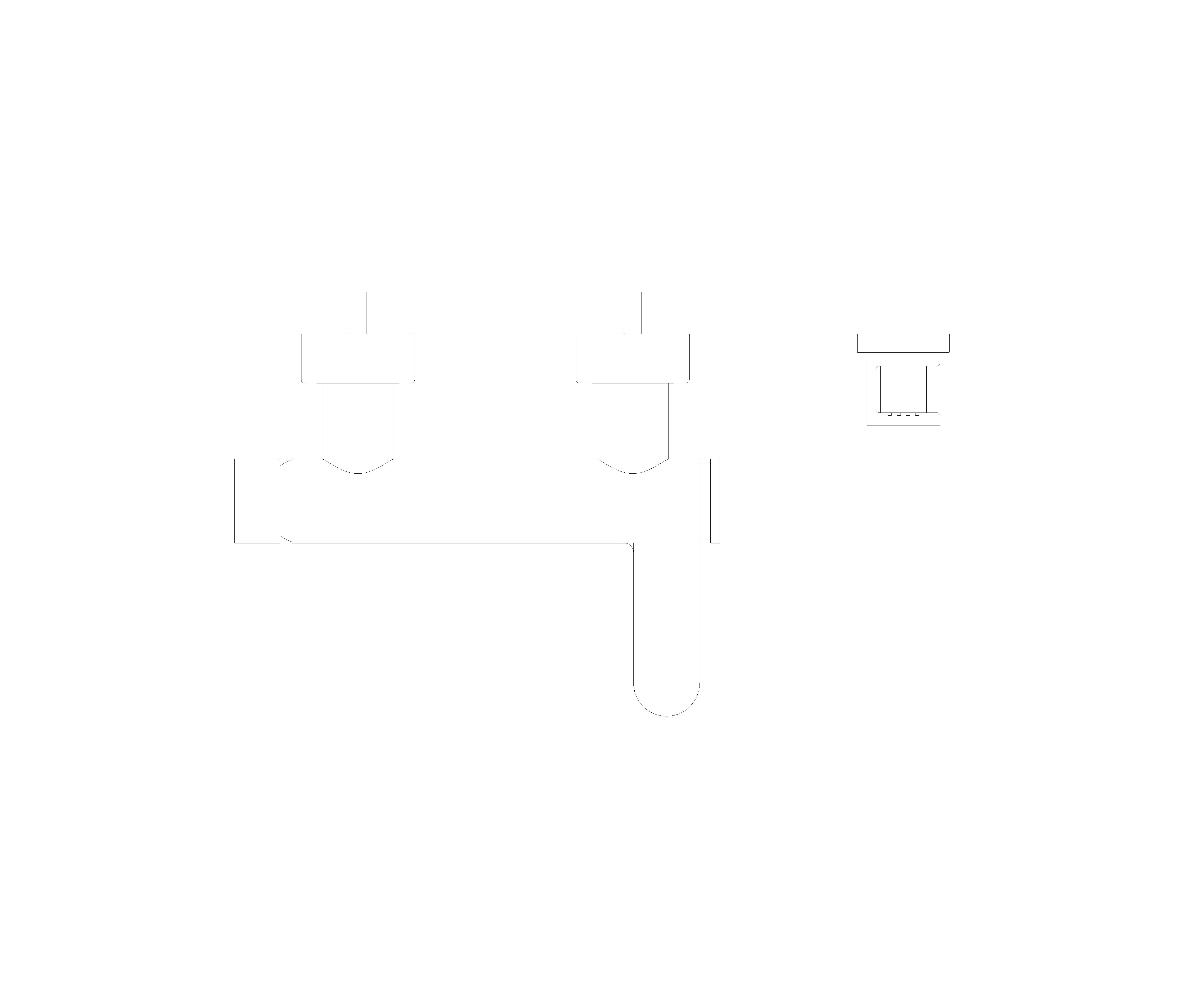 Product: Plus Single-Lever Bath Mixer 1/2“ - 33547003
